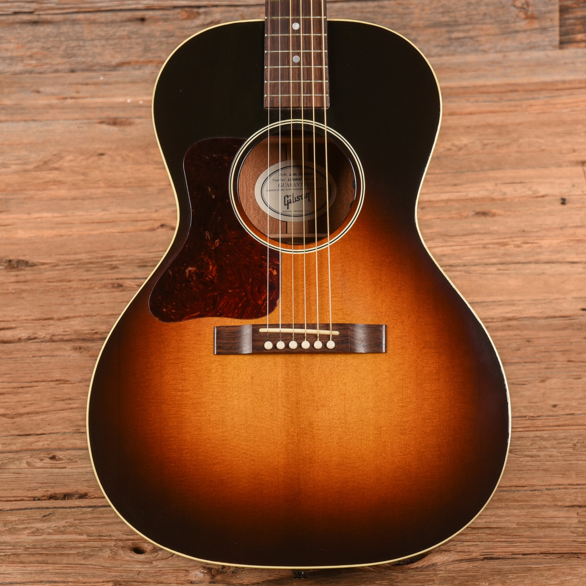 Gibson L-00 Standard Sunburst 2018 LEFTY Acoustic Guitars / Concert
