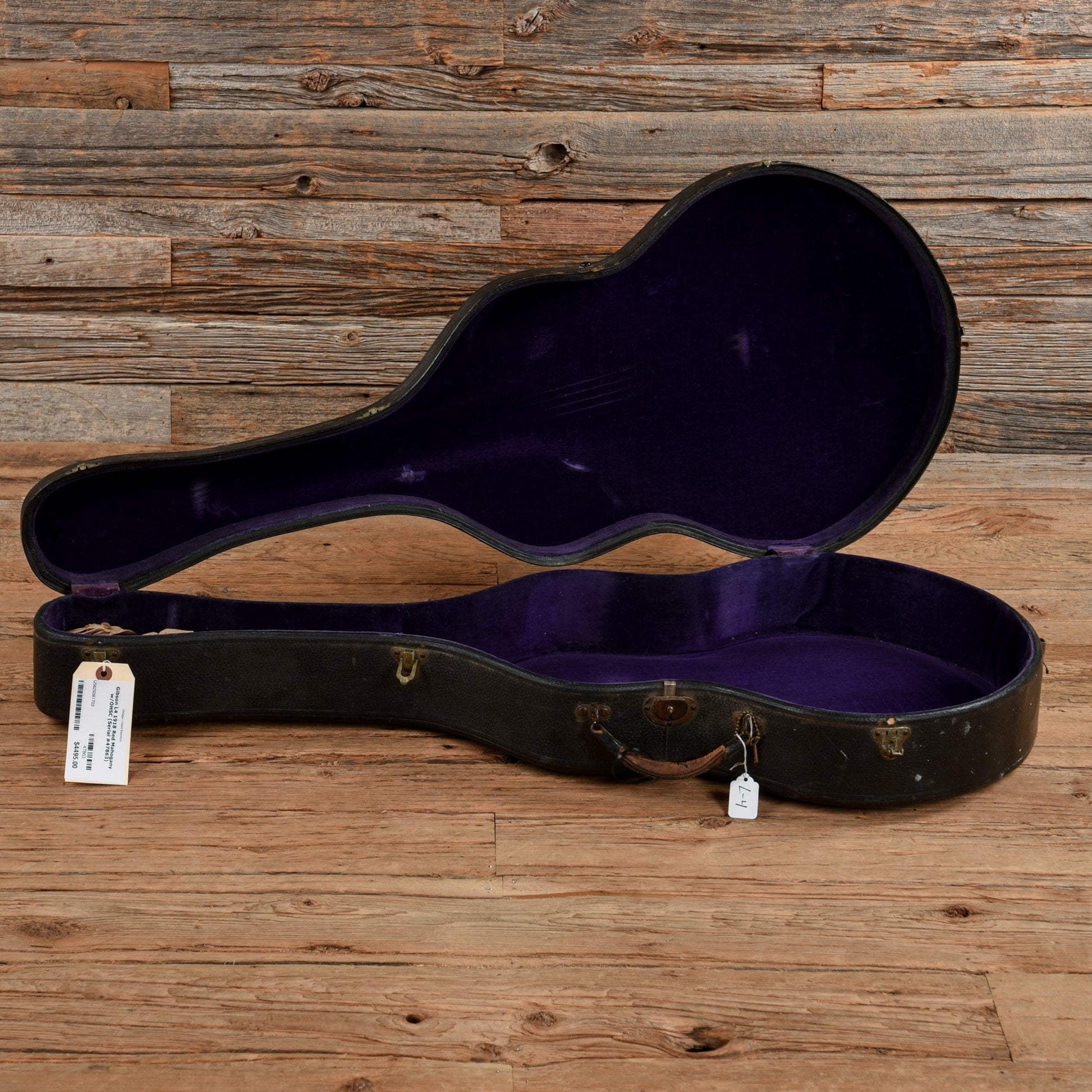 Gibson L4 Red Mahogany 1918 Acoustic Guitars / Concert