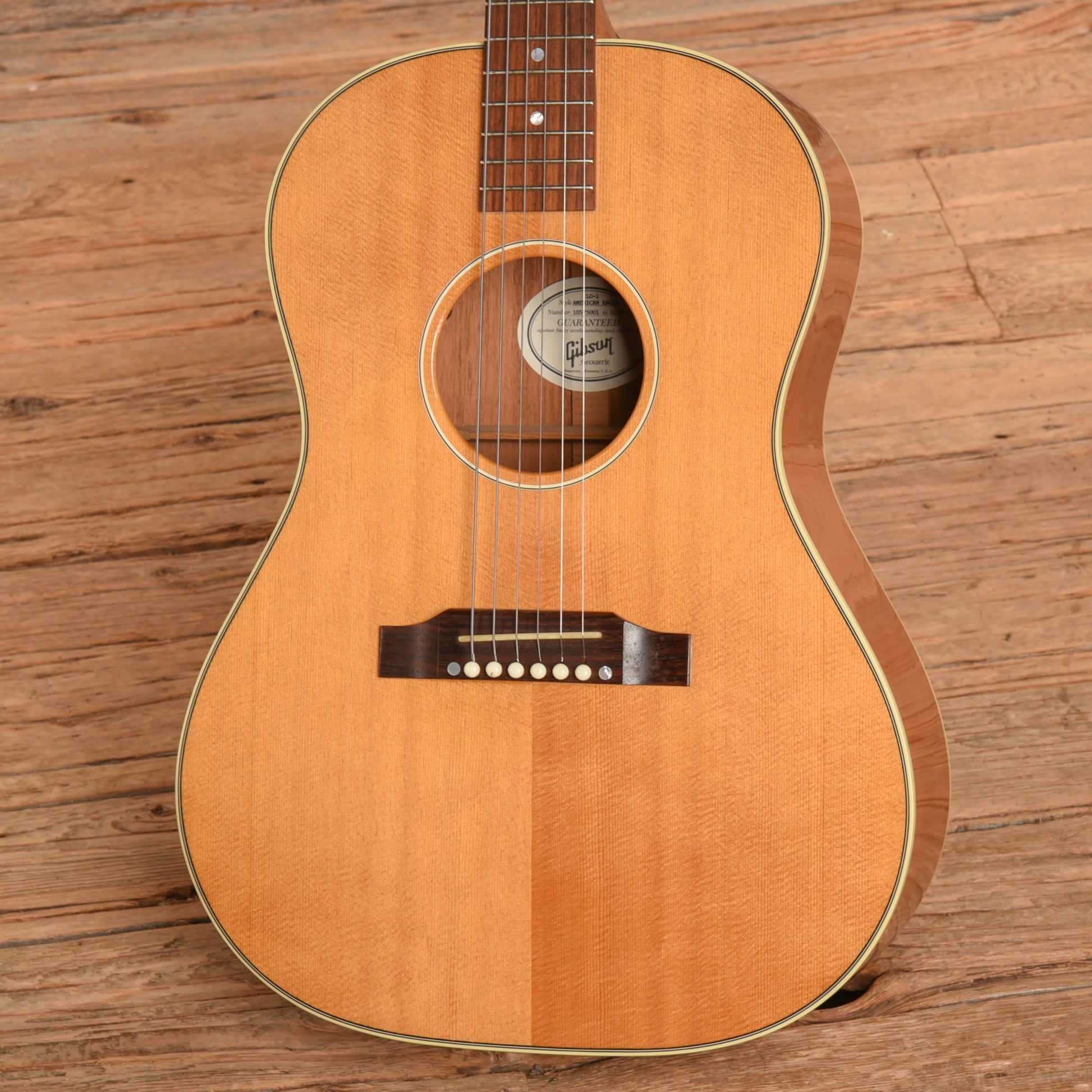 Gibson LG-2 American Eagle Natural 2015 Acoustic Guitars / Concert