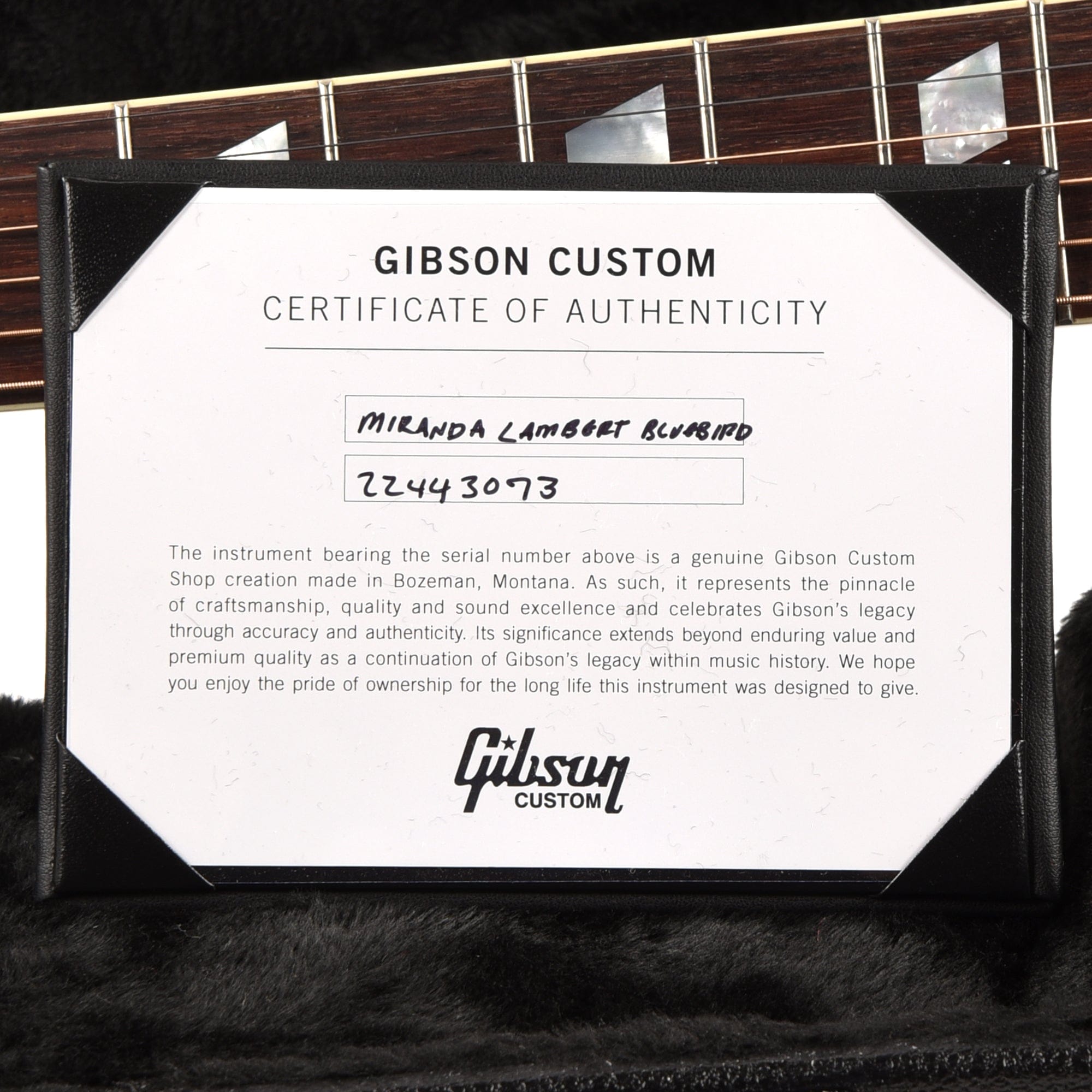 Gibson Artist Miranda Lambert Bluebird Bluebonnet Acoustic Guitars / Dreadnought