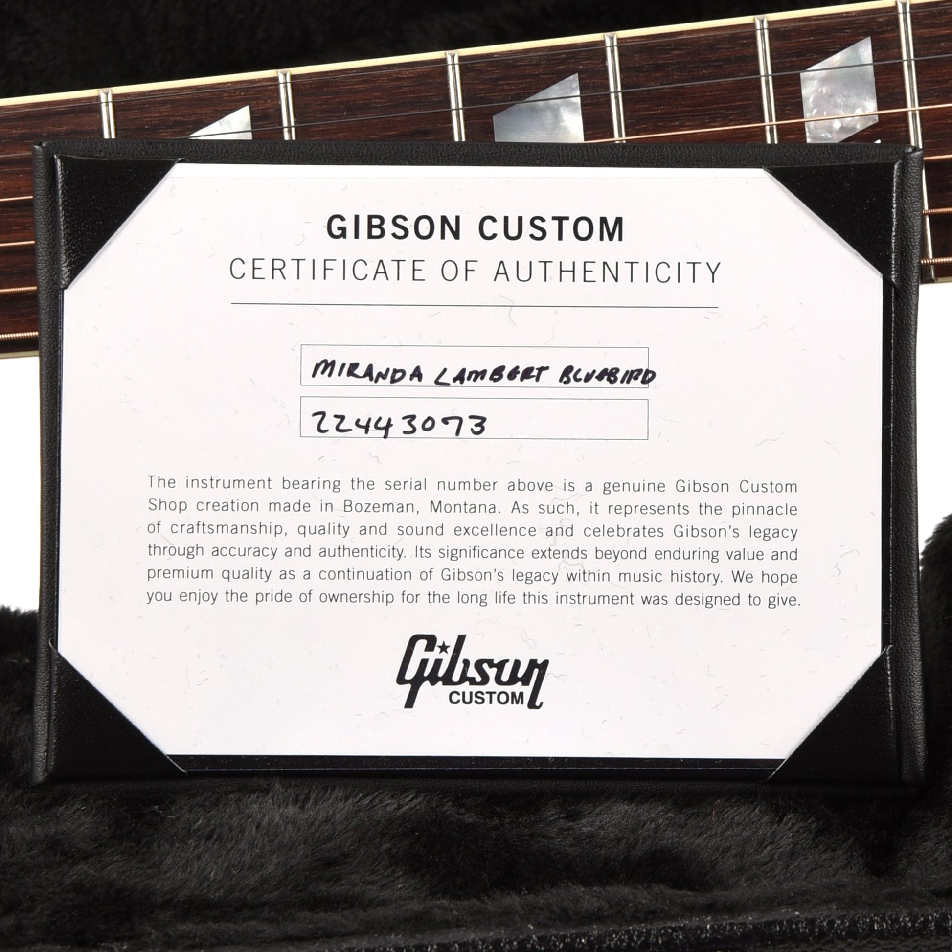 Gibson Artist Miranda Lambert Bluebird Bluebonnet Acoustic Guitars / Dreadnought