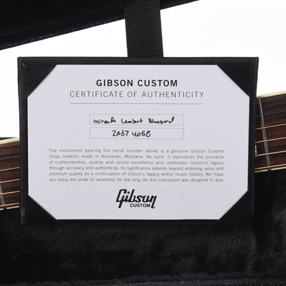Gibson Artist Miranda Lambert Bluebird Bluebonnet Acoustic Guitars / Dreadnought