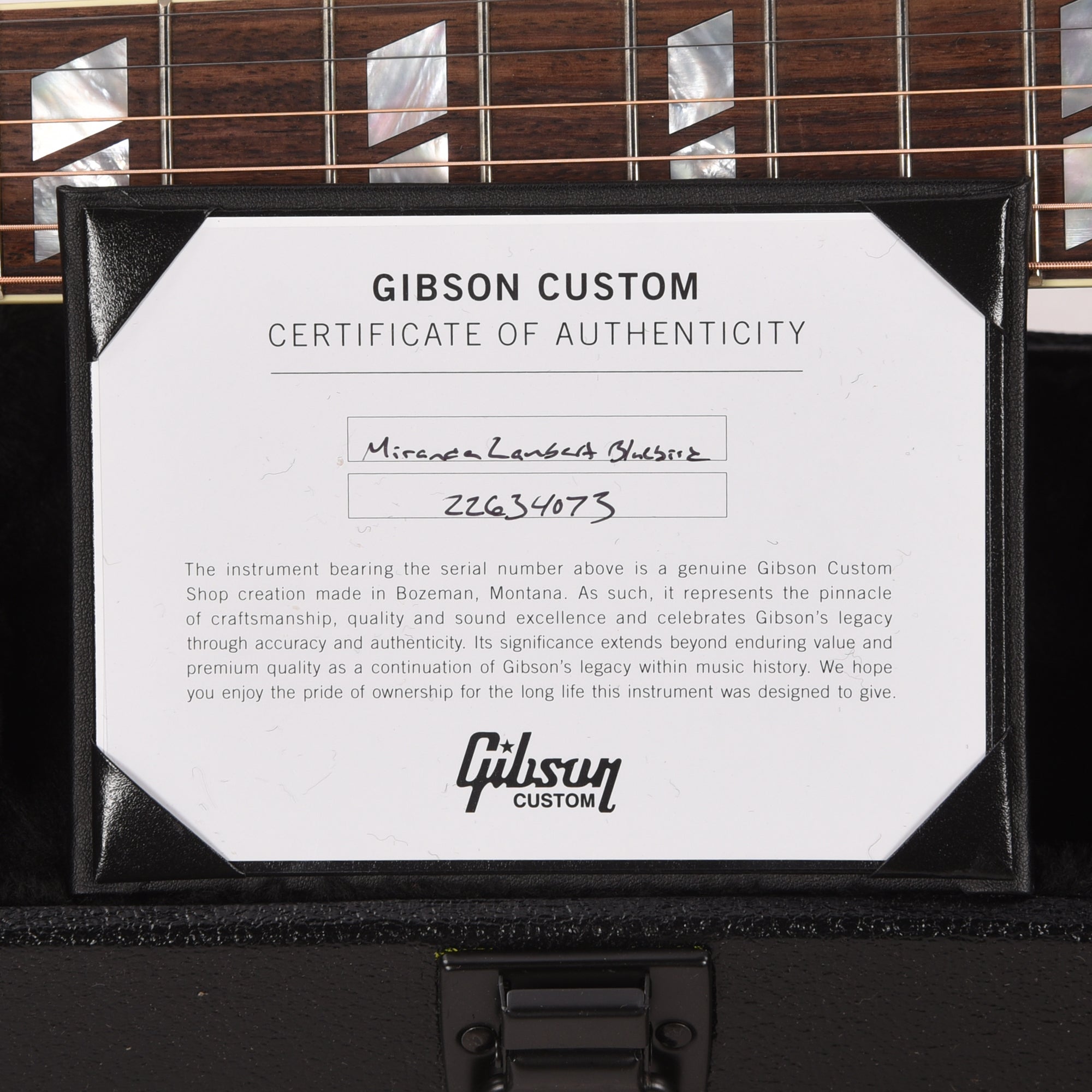 Gibson Artist Miranda Lambert Bluebird Bluebonnet Acoustic Guitars / Dreadnought