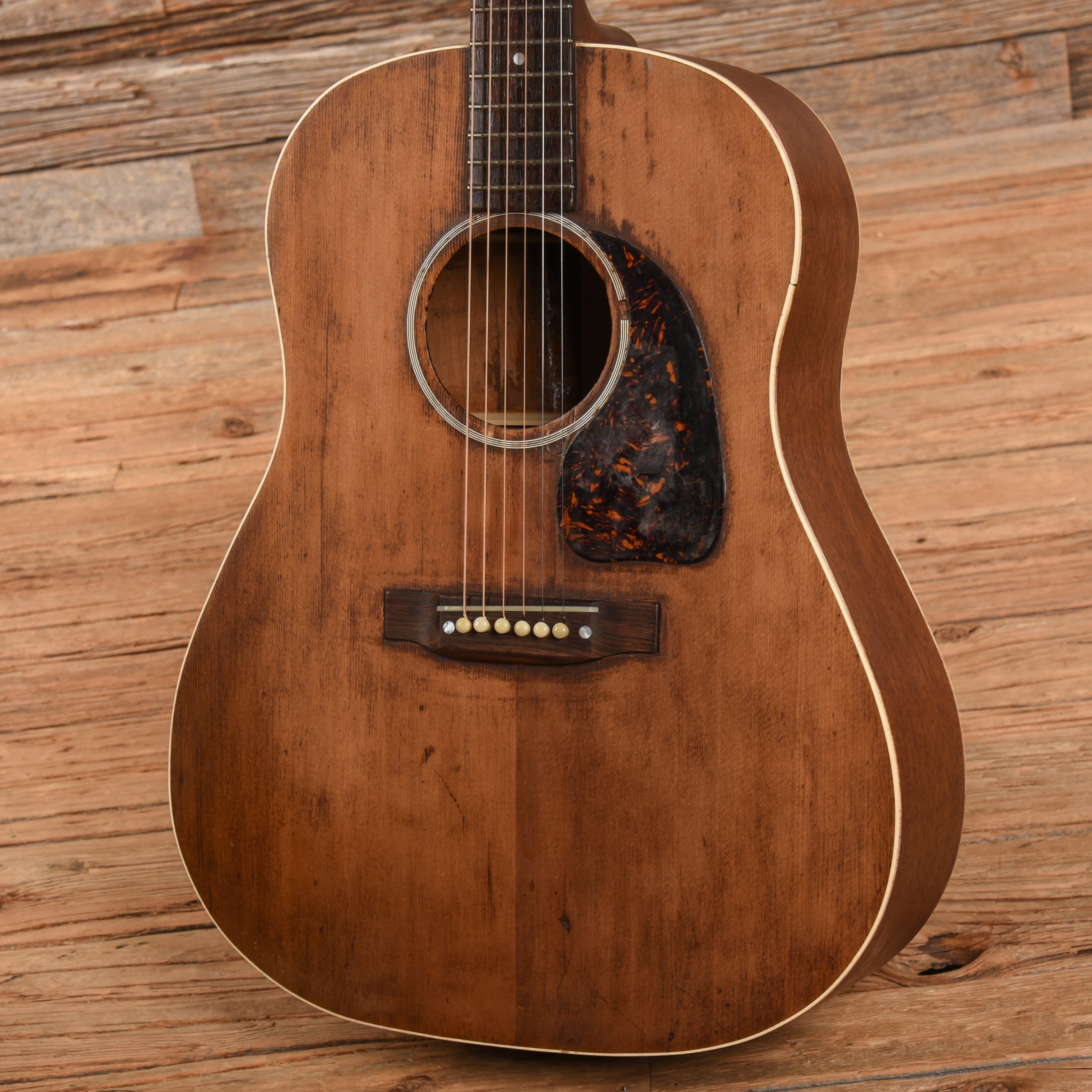 Gibson Banner J-45 Spruce Top Natural Stripped 1944 Acoustic Guitars / Dreadnought