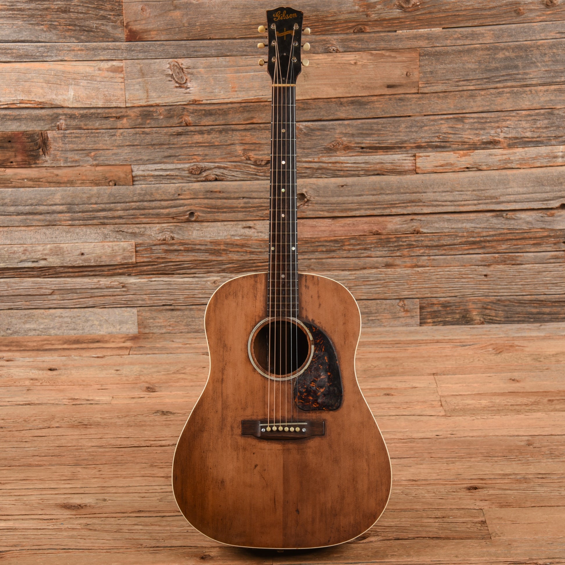 Gibson Banner J-45 Spruce Top Natural Stripped 1944 Acoustic Guitars / Dreadnought