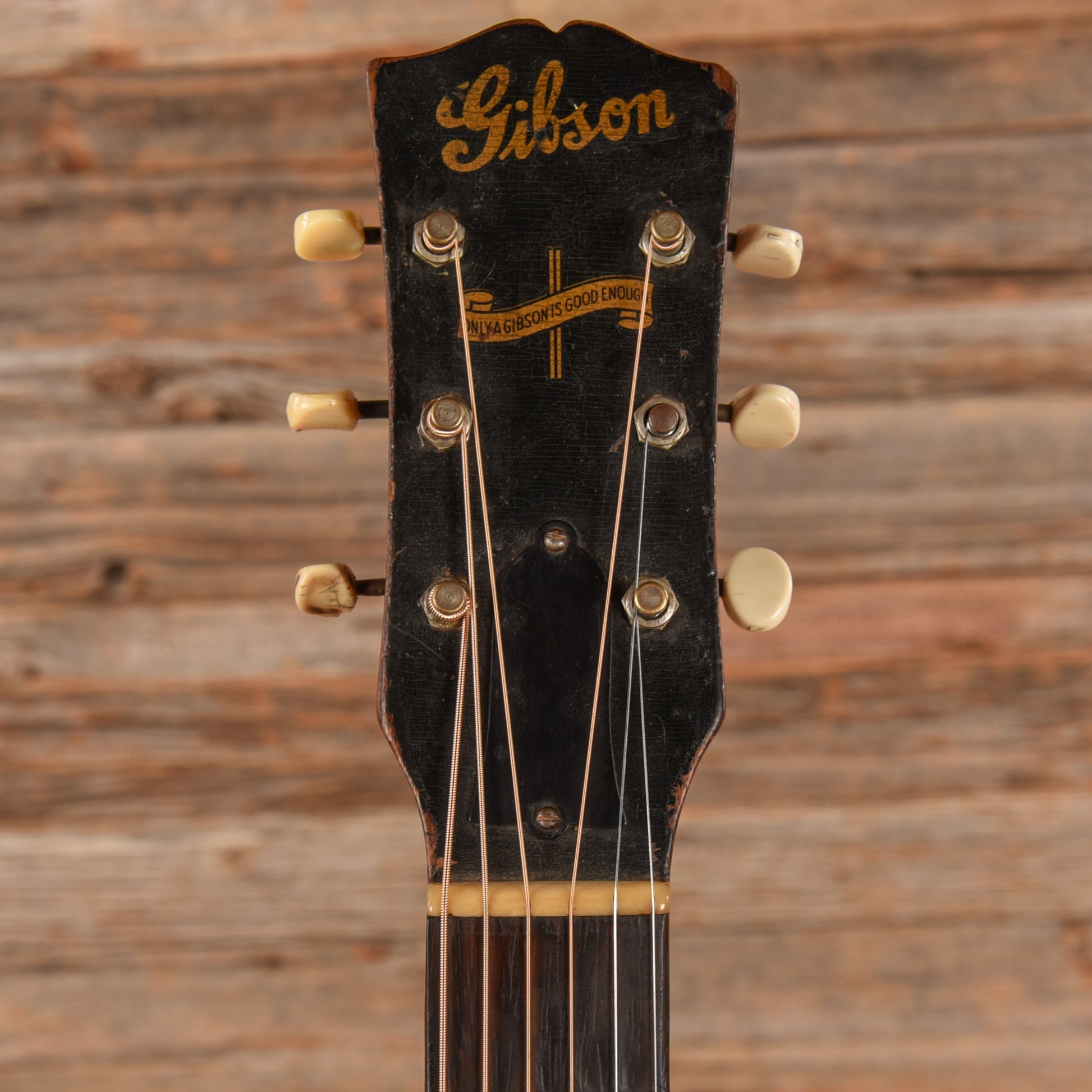 Gibson Banner J-45 Spruce Top Natural Stripped 1944 Acoustic Guitars / Dreadnought