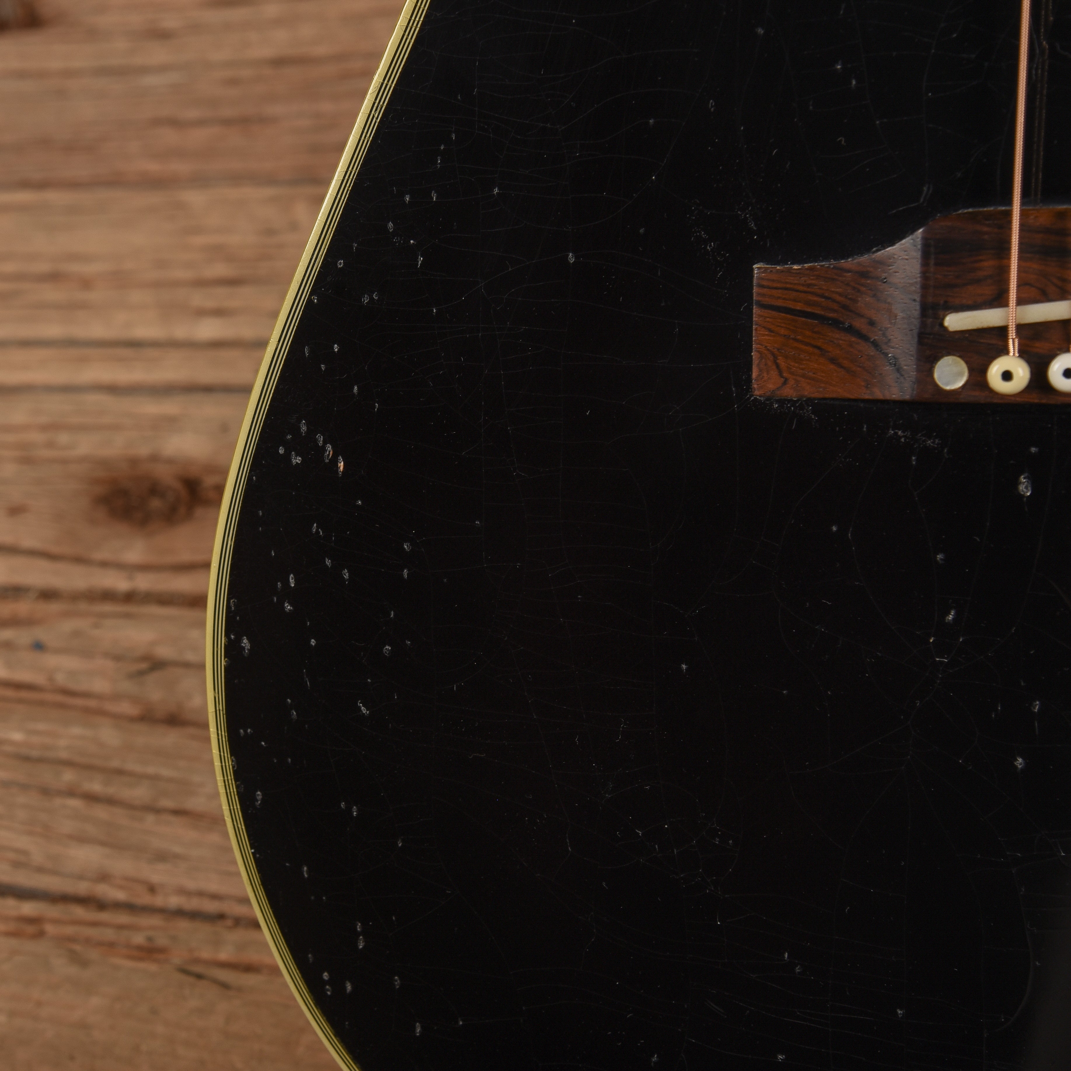 Gibson Country Western Black Refin 1959 Acoustic Guitars / Dreadnought