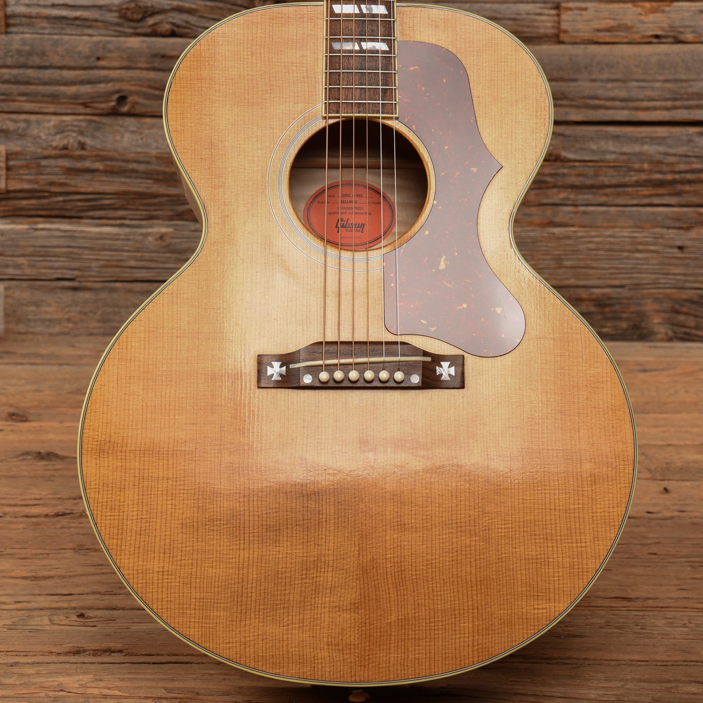 Gibson Custom 1952 SJ-185 Natural Acoustic Guitars / Dreadnought