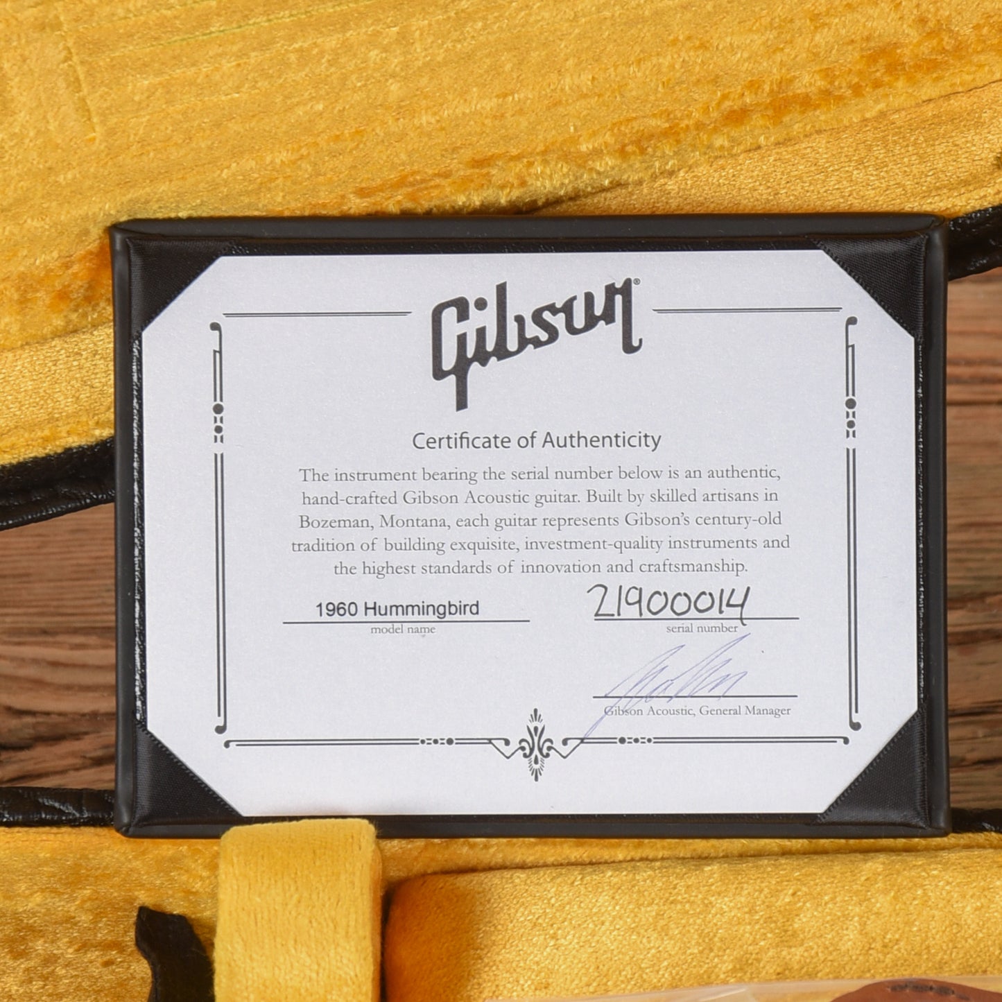 Gibson Custom 1960 Hummingbird Adjustable Bridge Heritage Cherry Sunburst 2020 Acoustic Guitars / Dreadnought