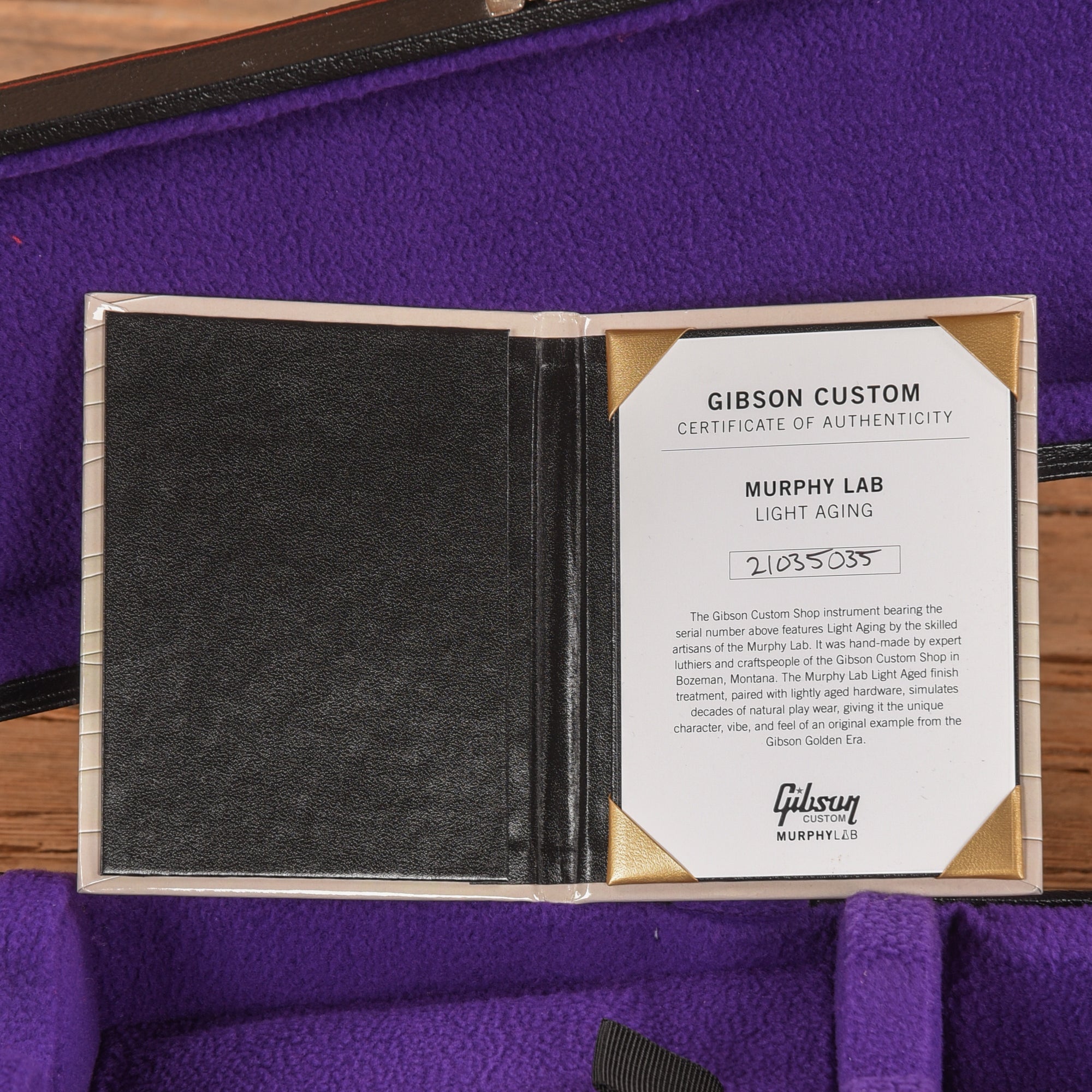 Gibson Custom Murphy Lab 1942 Banner J-45 Light Aged Ebony 2025 Acoustic Guitars / Dreadnought