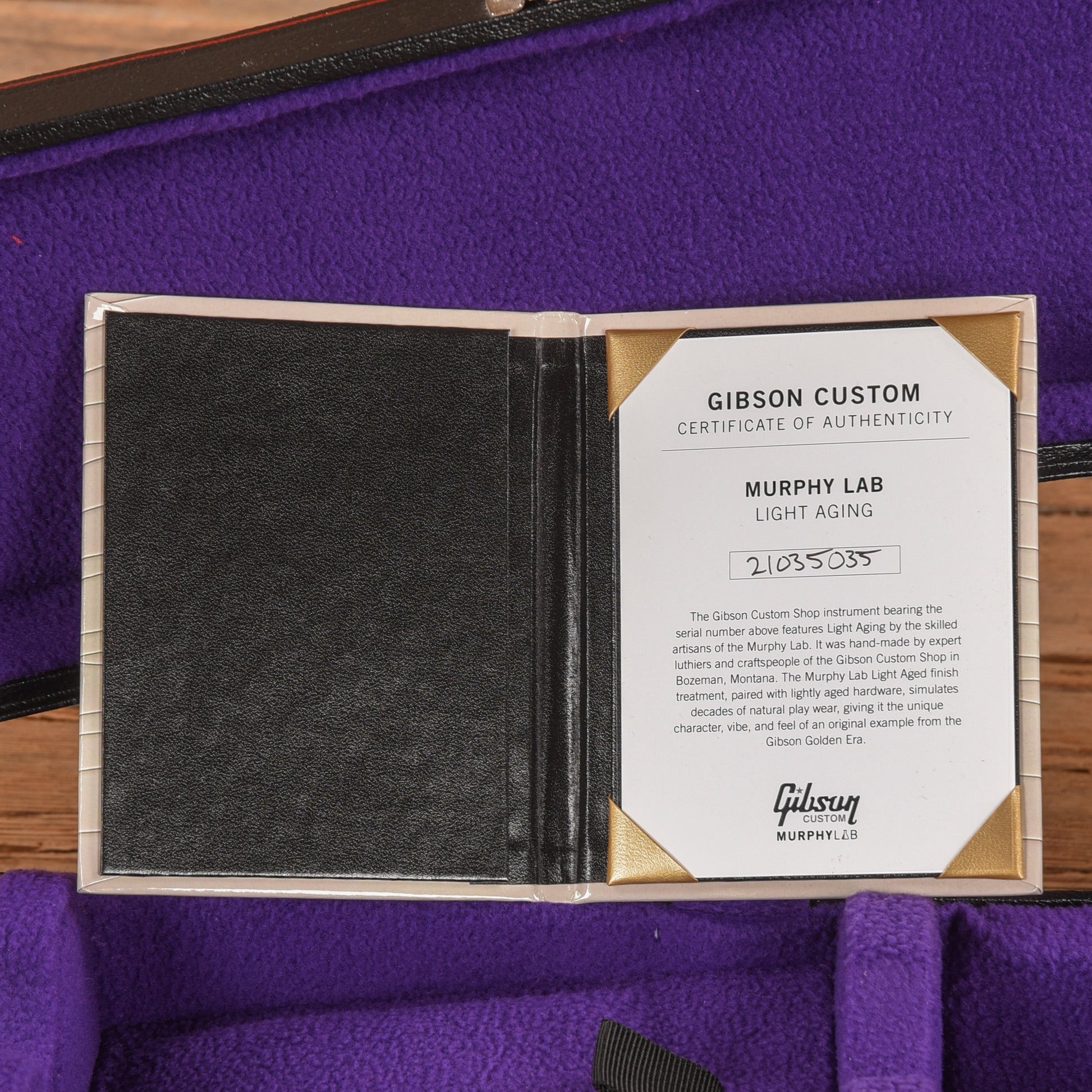 Gibson Custom Murphy Lab 1942 Banner J-45 Light Aged Ebony 2025 Acoustic Guitars / Dreadnought