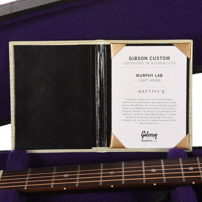 Gibson Custom Shop 1942 Banner J-45 Vintage Sunburst Murphy Lab Light Aged Acoustic Guitars / Dreadnought
