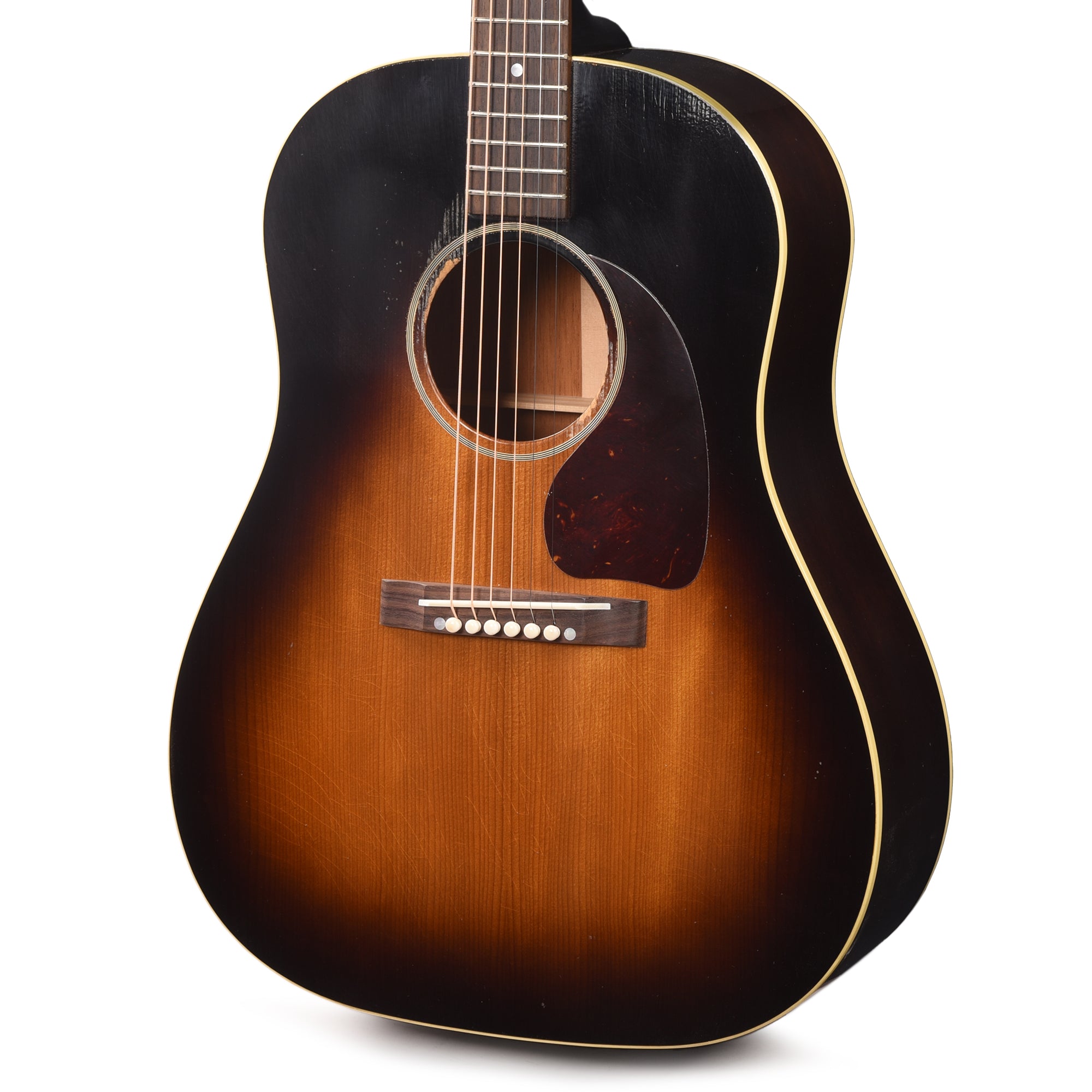 Gibson Custom Shop 1942 Banner J-45 Vintage Sunburst Murphy Lab Light Aged Acoustic Guitars / Dreadnought