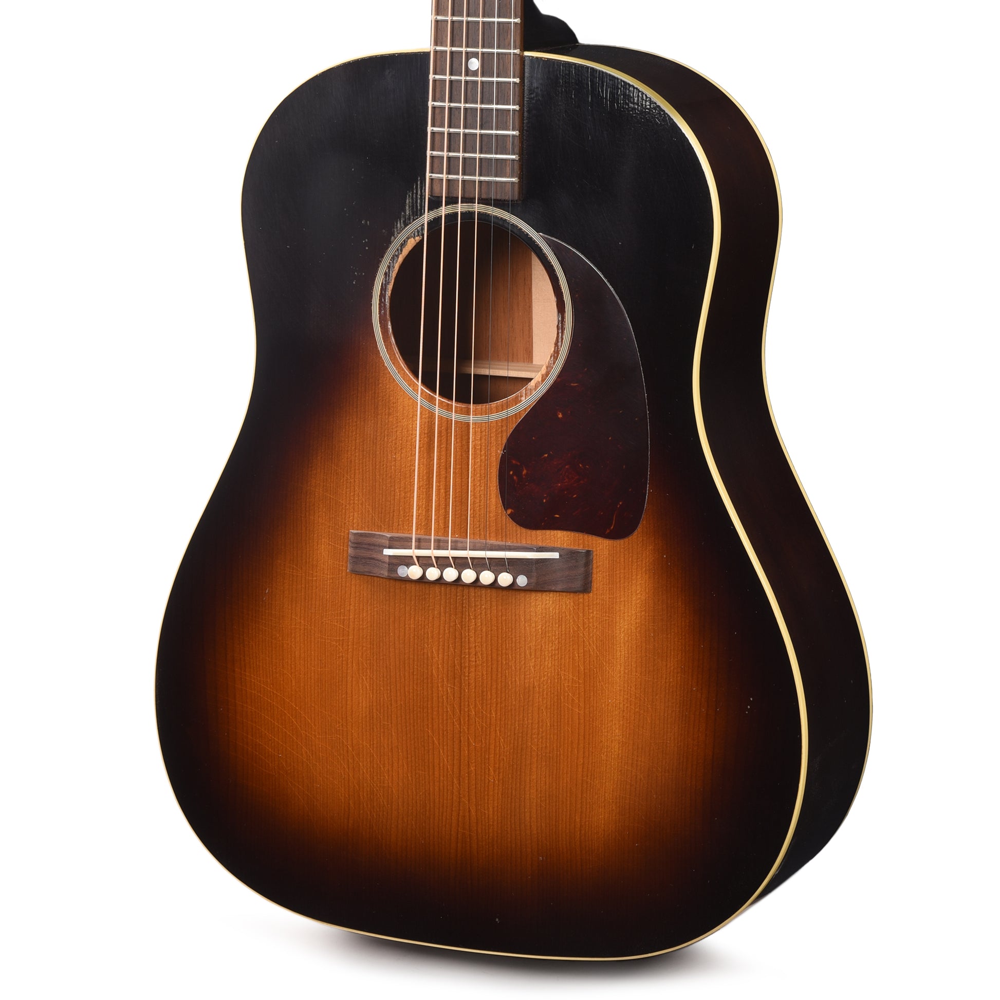 Gibson Custom Shop 1942 Banner J-45 Vintage Sunburst Murphy Lab Light Aged Acoustic Guitars / Dreadnought