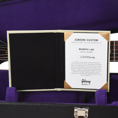Gibson Custom Shop 1942 Banner J-45 Vintage Sunburst Murphy Lab Light Aged Acoustic Guitars / Dreadnought