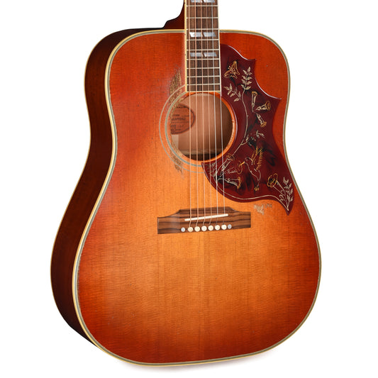 Gibson Custom Shop 1960 Hummingbird Washed Cherry Sunburst Murphy Lab Heavy Aged Acoustic Guitars / Dreadnought