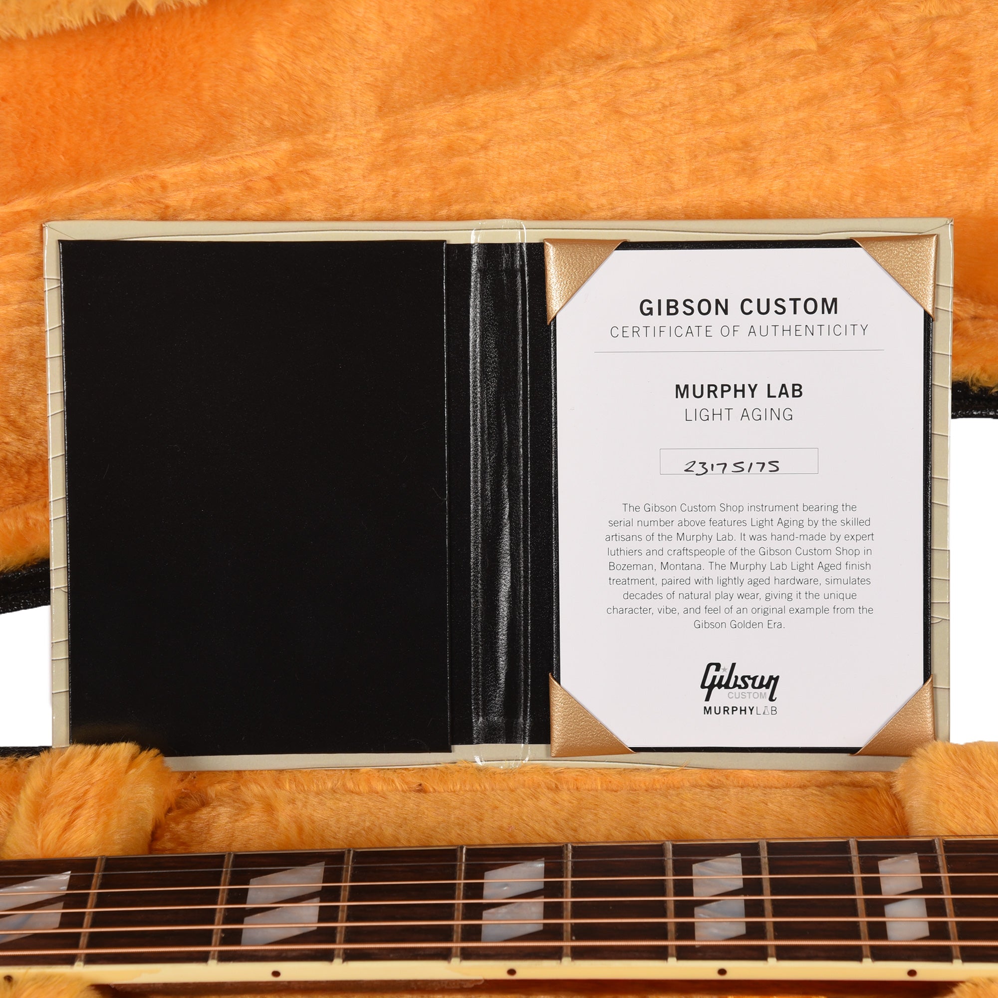 Gibson Custom Shop 1963 Country Western Smoked Natural Murphy Lab Heavy Aged Acoustic Guitars / Dreadnought