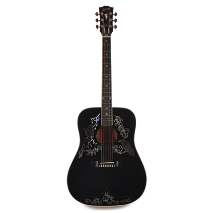 Gibson Custom Shop Artist Limited Edition Kirk Hammett Raven Ebony Acoustic Guitars / Dreadnought