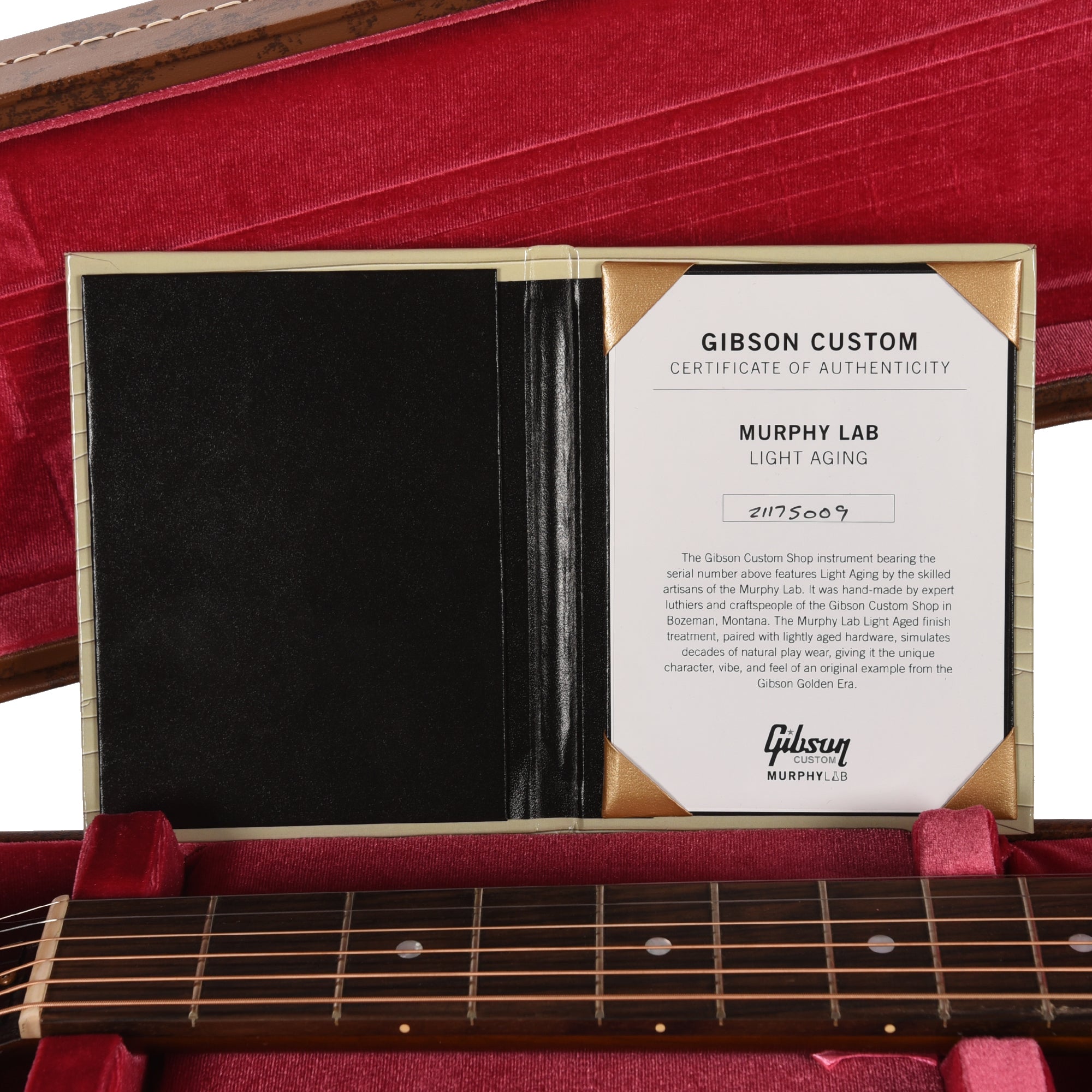 Gibson Custom Shop Historic 1955 J-45 Murphy Lab Light Aged Vintage Sunburst Acoustic Guitars / Dreadnought