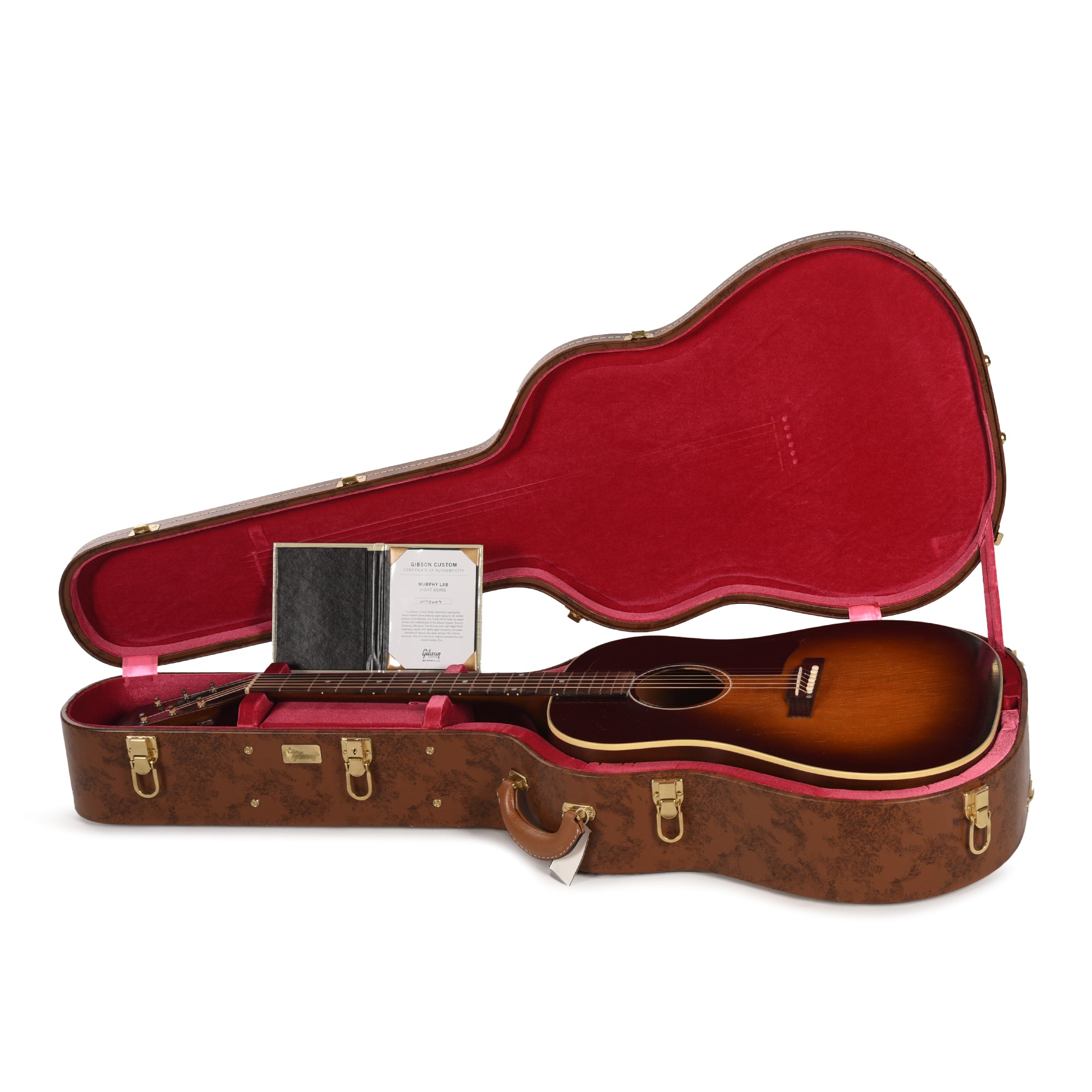 Gibson Custom Shop Historic 1955 J-45 Murphy Lab Light Aged Vintage Sunburst Acoustic Guitars / Dreadnought