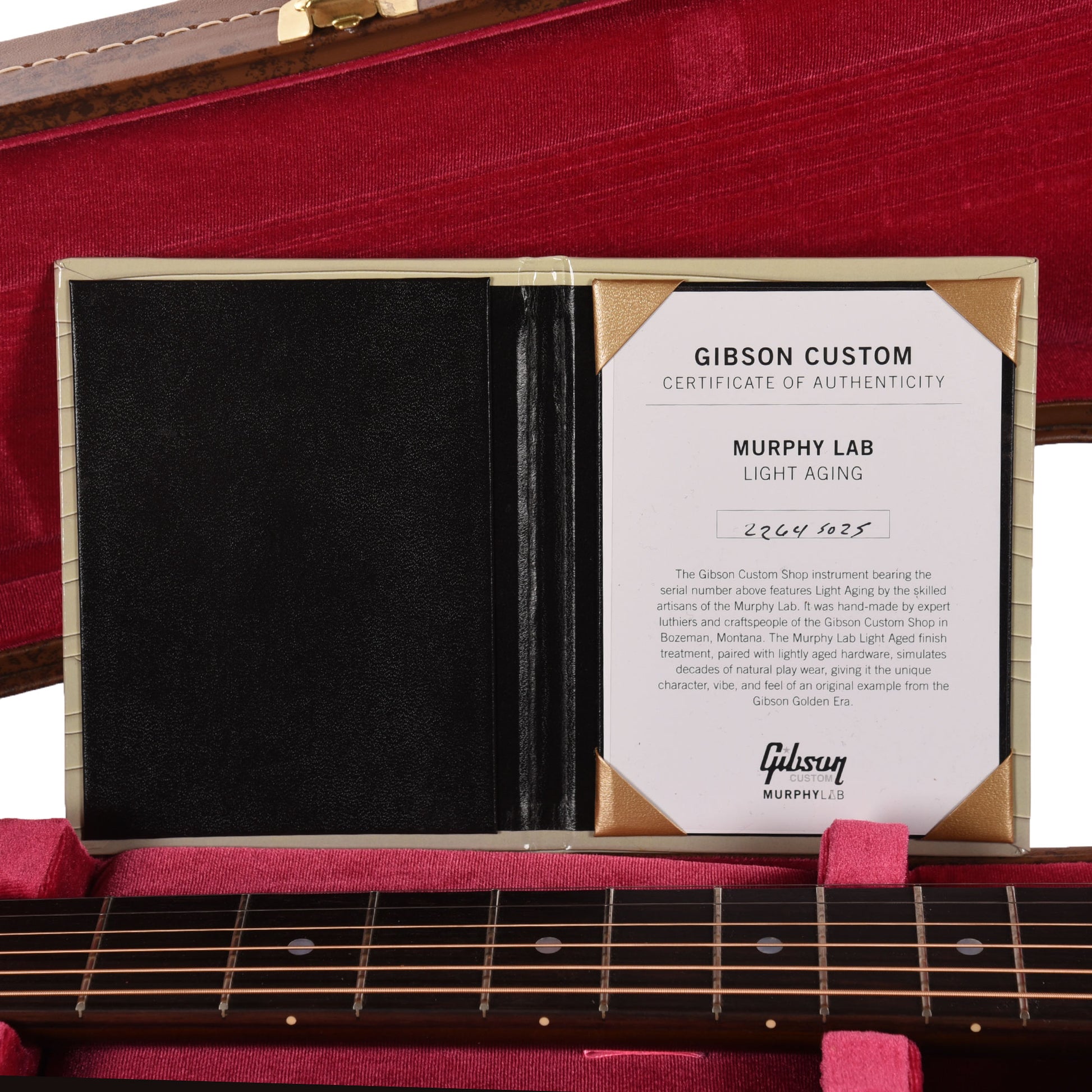 Gibson Custom Shop Historic 1955 J-45 Murphy Lab Light Aged Vintage Sunburst Acoustic Guitars / Dreadnought