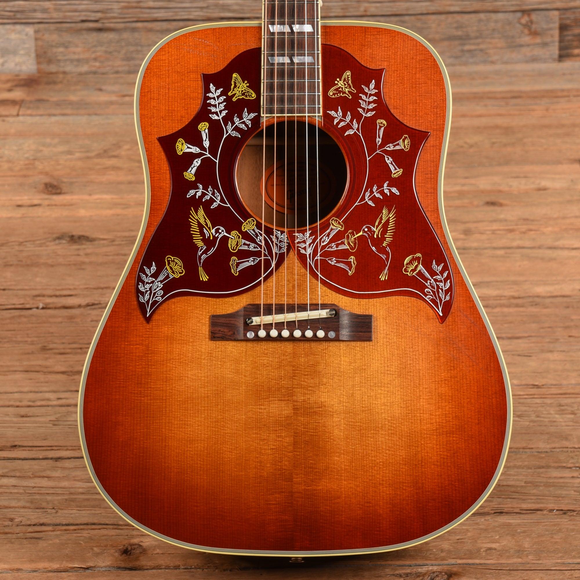 Gibson Custom Shop Historic 1960 Hummingbird with Adjustable Saddle Sunburst 2020 Acoustic Guitars / Dreadnought