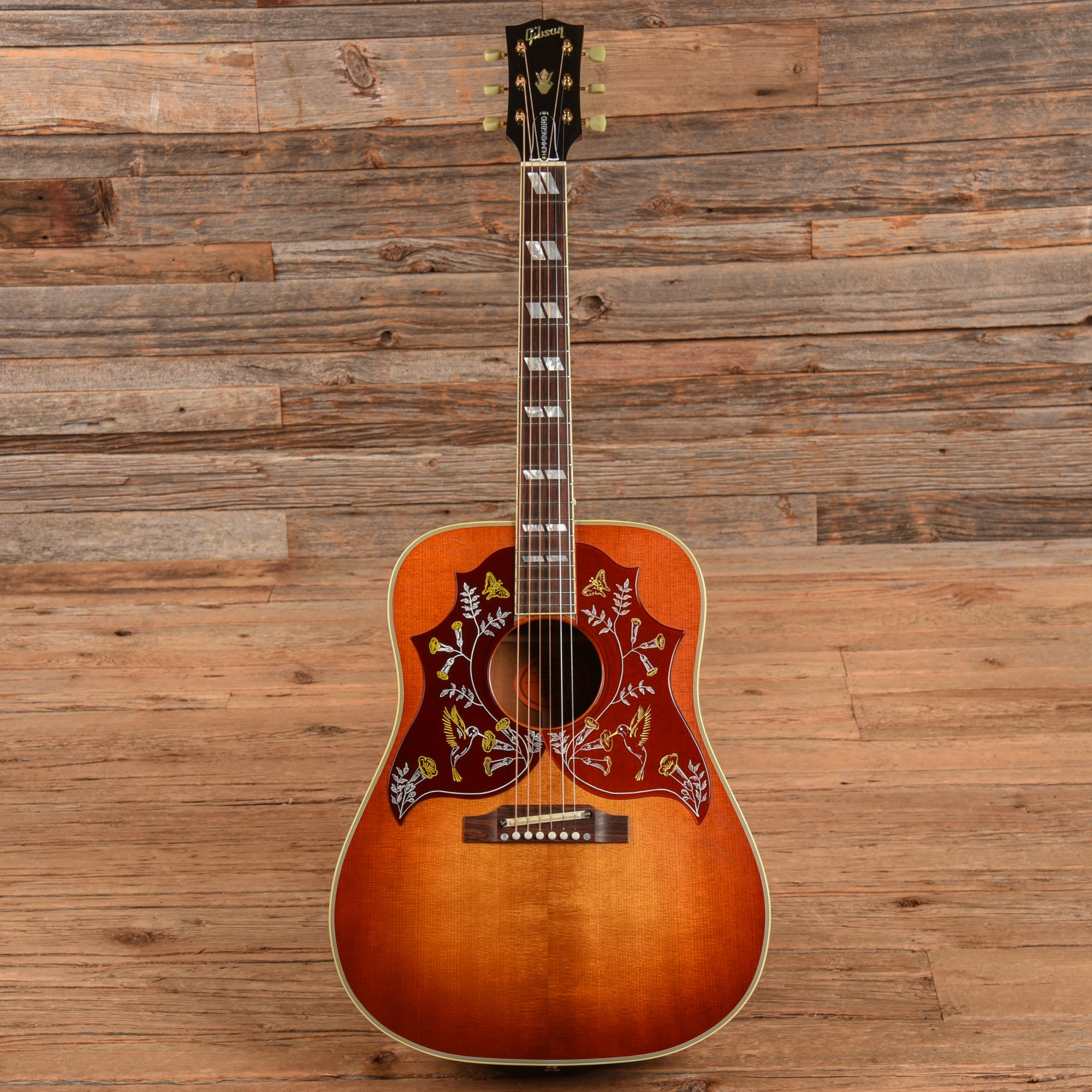Gibson Custom Shop Historic 1960 Hummingbird with Adjustable Saddle Sunburst 2020 Acoustic Guitars / Dreadnought
