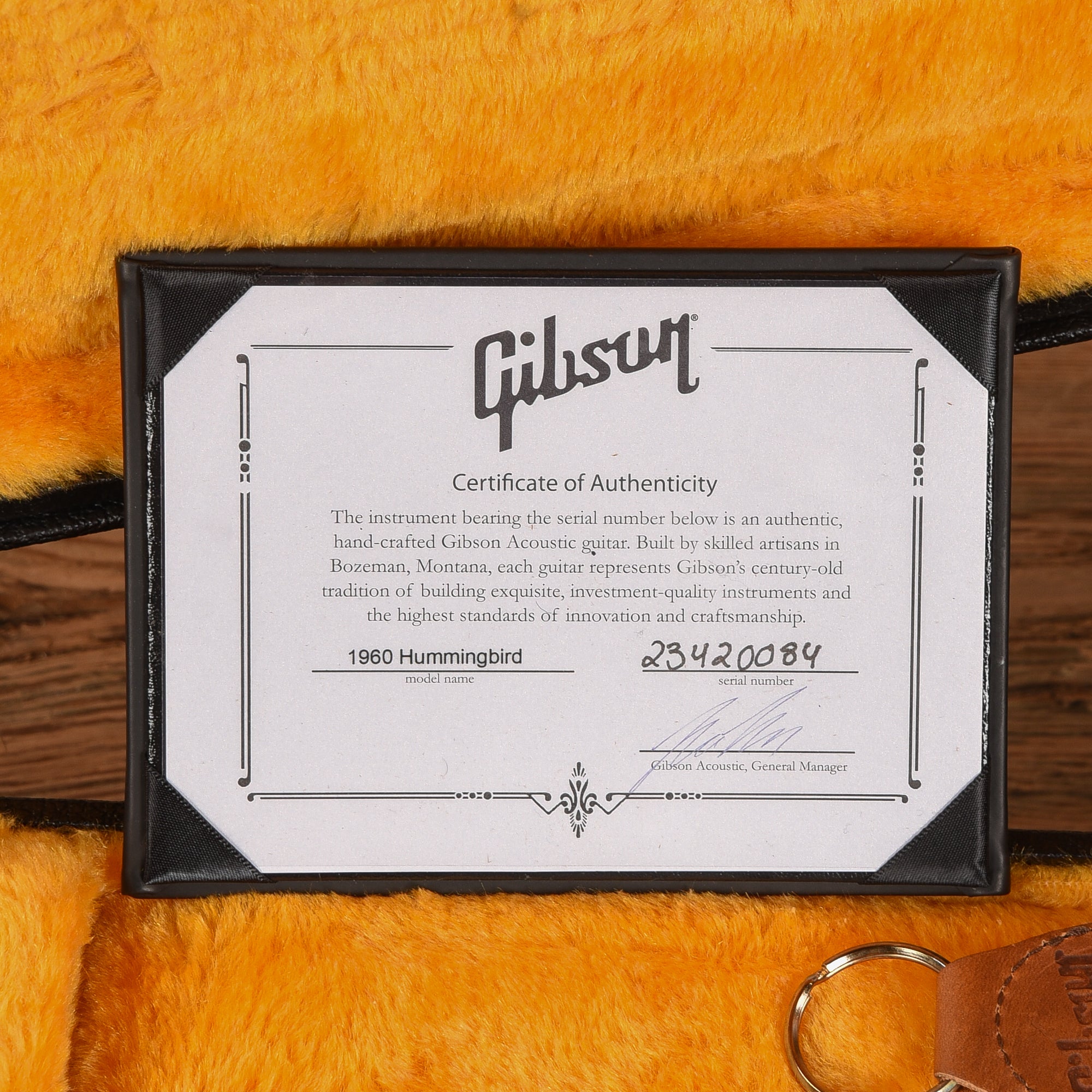 Gibson Custom Shop Historic 1960 Hummingbird with Adjustable Saddle Sunburst 2020 Acoustic Guitars / Dreadnought