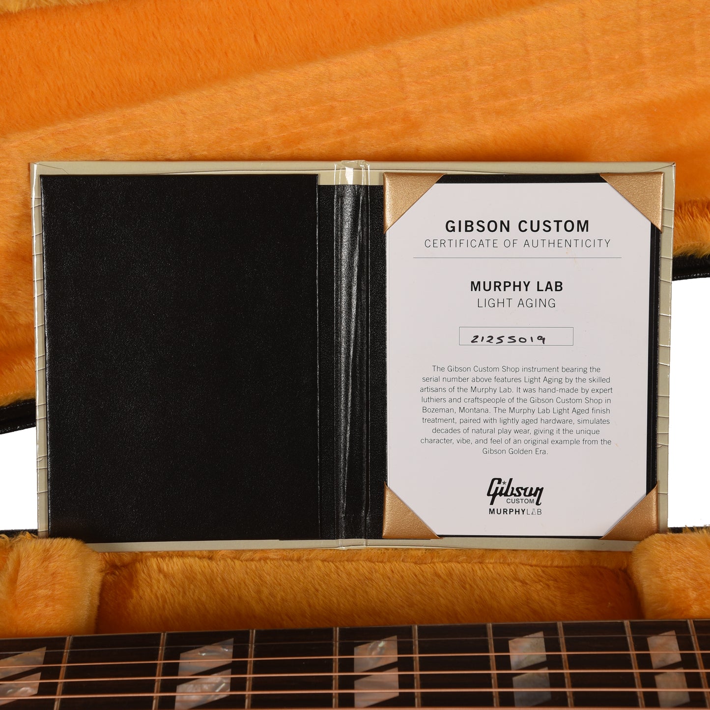 Gibson Custom Shop Historic 1963 Dove Murphy Lab Light Aged Dark Natural Acoustic Guitars / Dreadnought