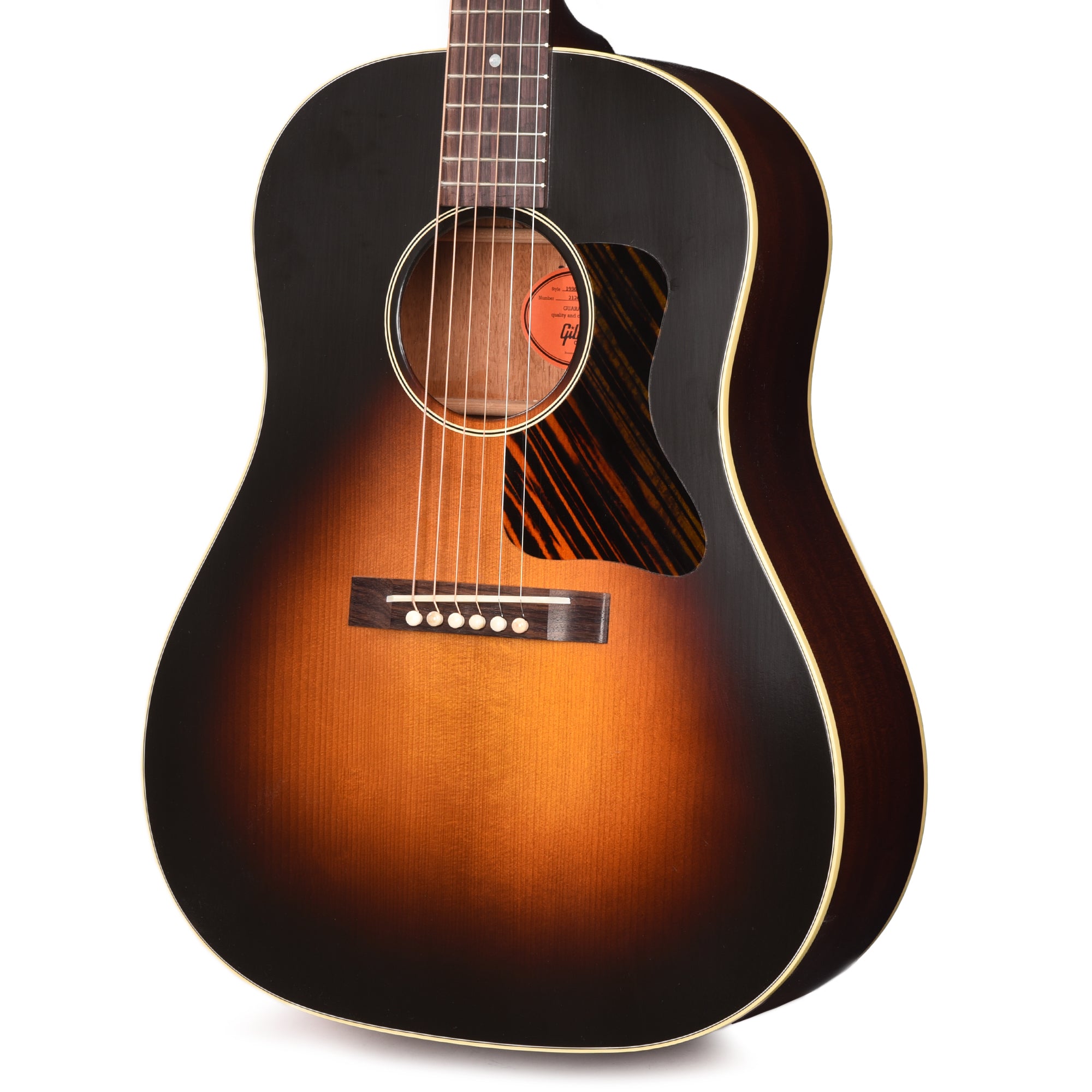 Gibson Custom Shop Historic Reissue 1936 J-35 Vintage Sunburst Acoustic Guitars / Dreadnought