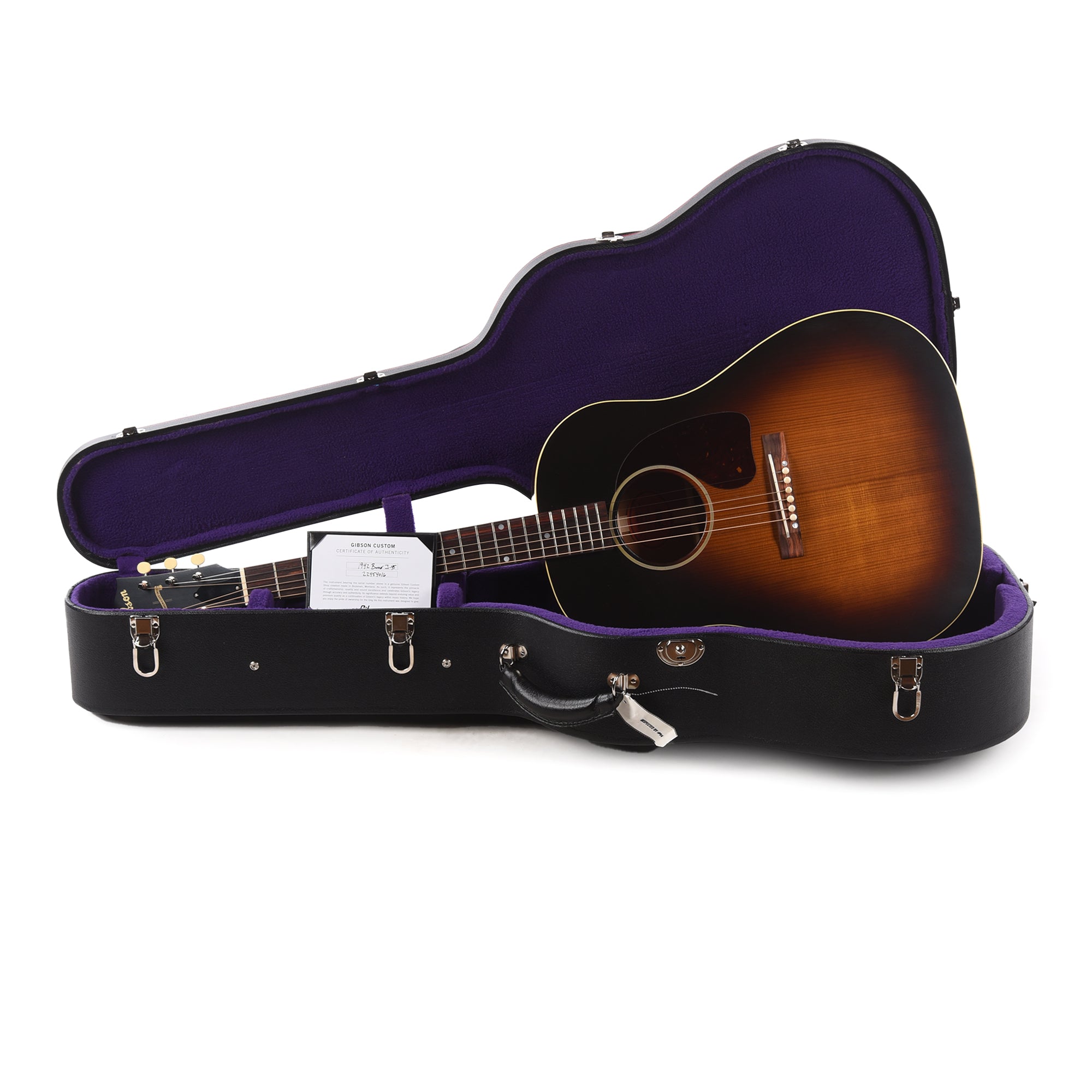 Gibson Custom Shop Historic Reissue 1942 Banner J-45 Vintage Sunburst Acoustic Guitars / Dreadnought