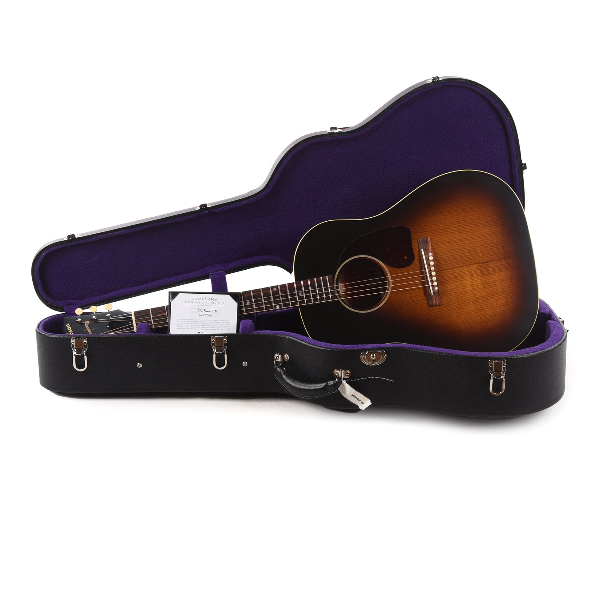 Gibson Custom Shop Historic Reissue 1942 Banner J-45 Vintage Sunburst Acoustic Guitars / Dreadnought