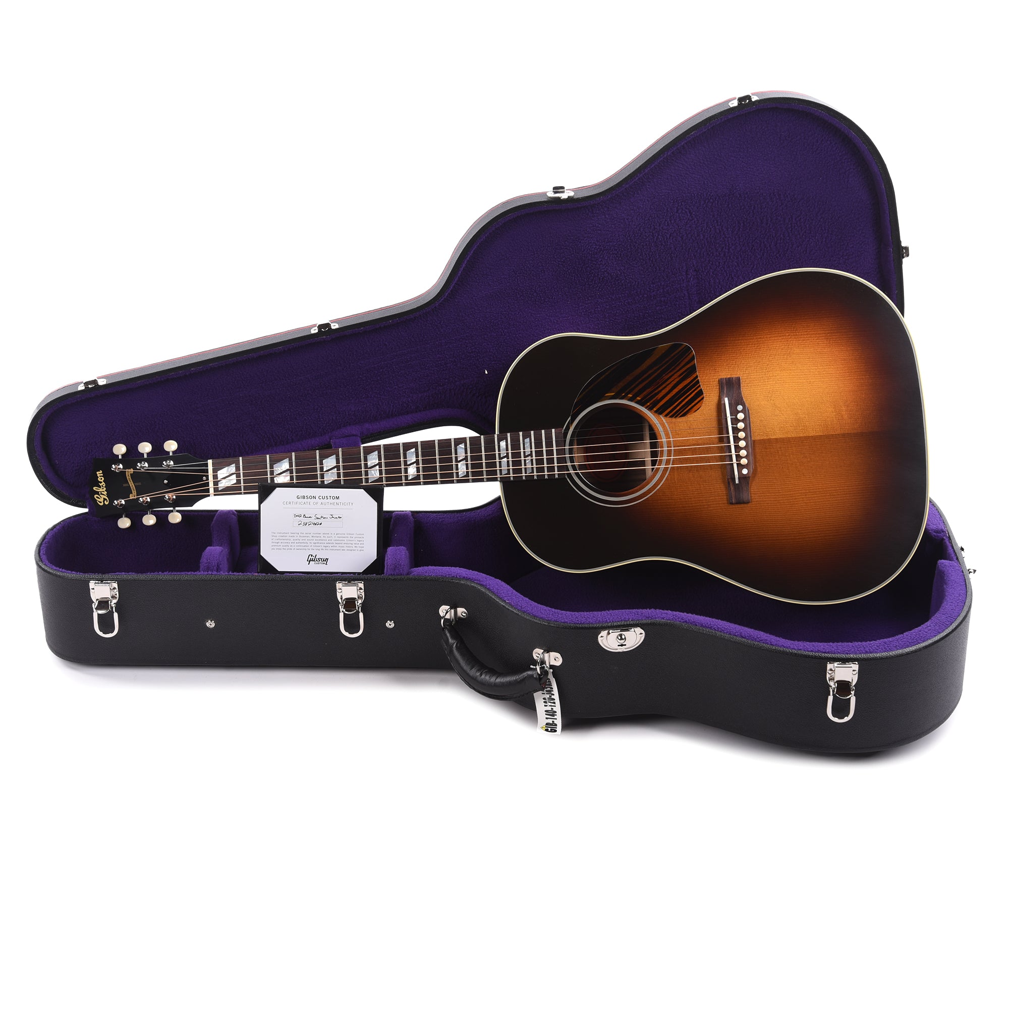 Gibson Custom Shop Historic Reissue 1942 Banner Southern Jumbo Vintage Sunburst Acoustic Guitars / Dreadnought