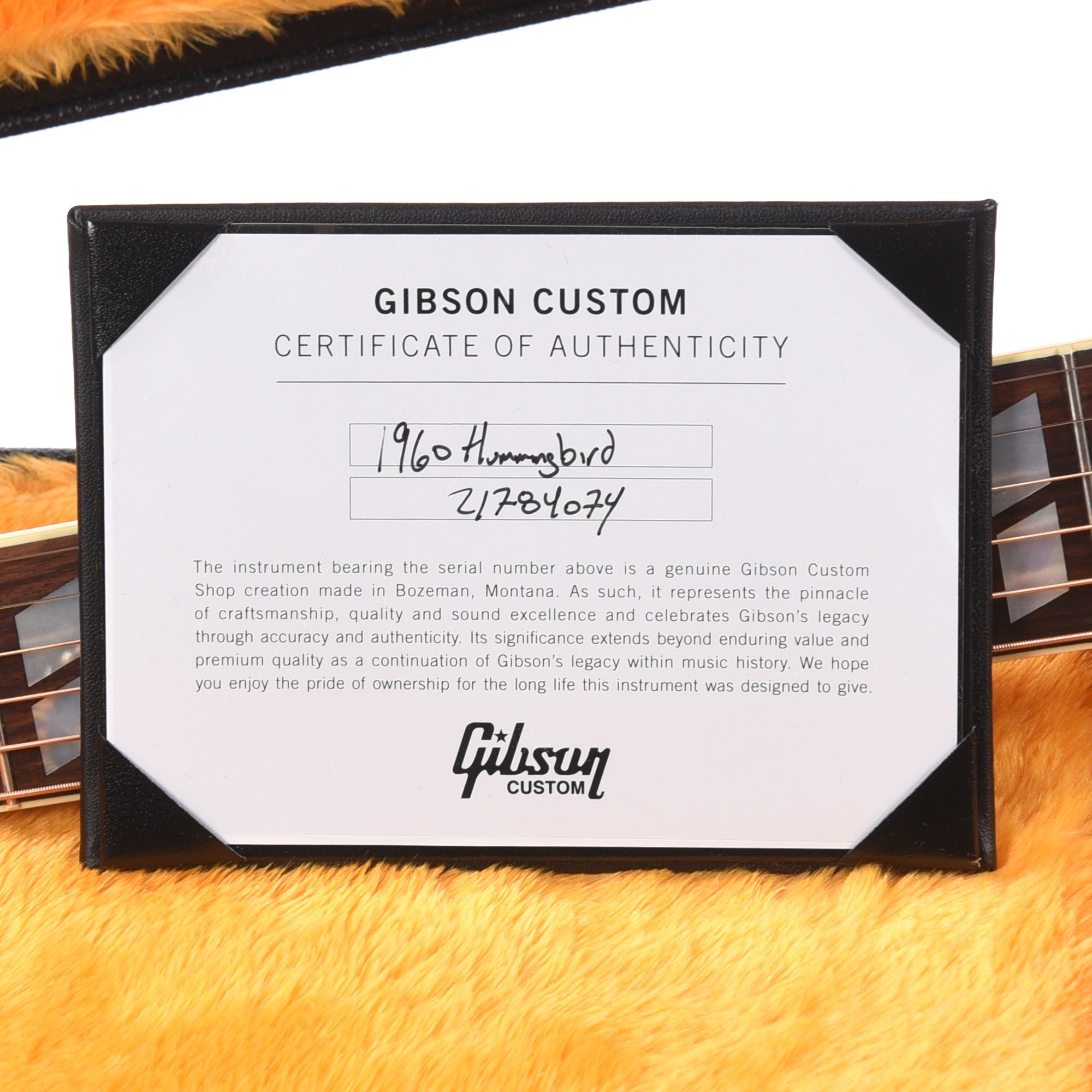 Gibson Custom Shop Historic Reissue 1960 Hummingbird Fixed Bridge Heritage Cherry Sunburst Acoustic Guitars / Dreadnought
