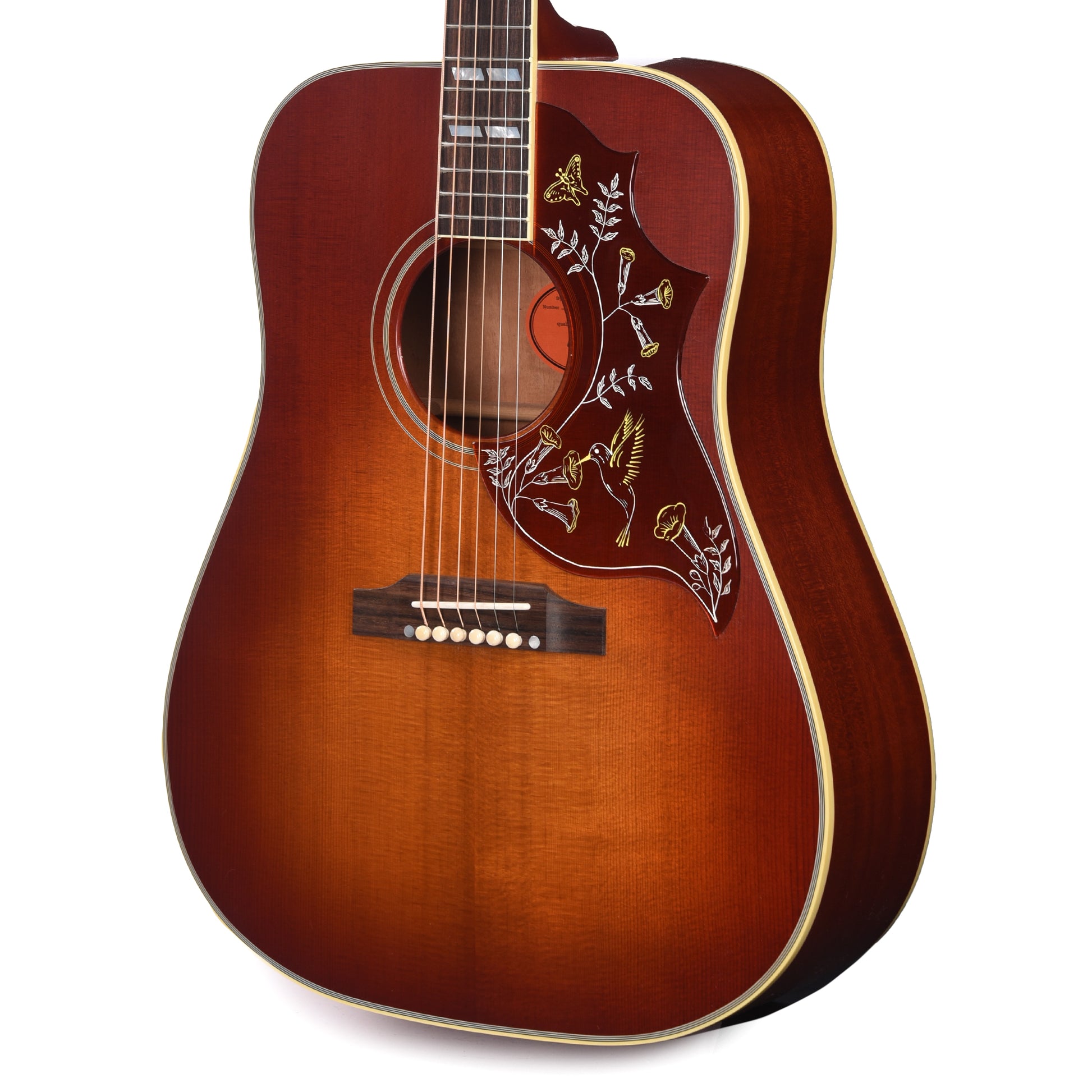 Gibson Custom Shop Historic Reissue 1960 Hummingbird Fixed Bridge Heritage Cherry Sunburst Acoustic Guitars / Dreadnought
