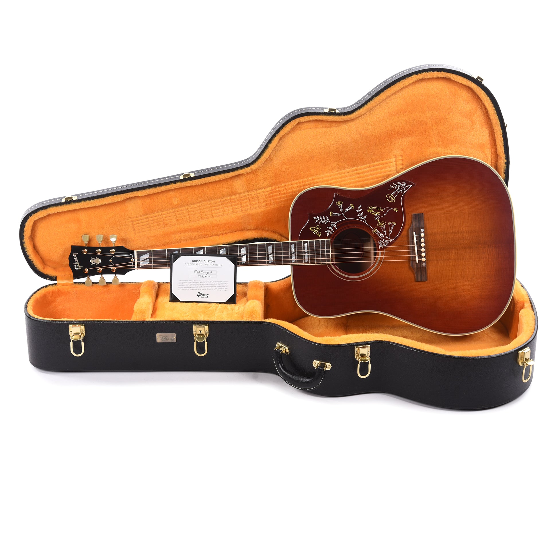 Gibson Custom Shop Historic Reissue 1960 Hummingbird Fixed Bridge Heritage Cherry Sunburst Acoustic Guitars / Dreadnought