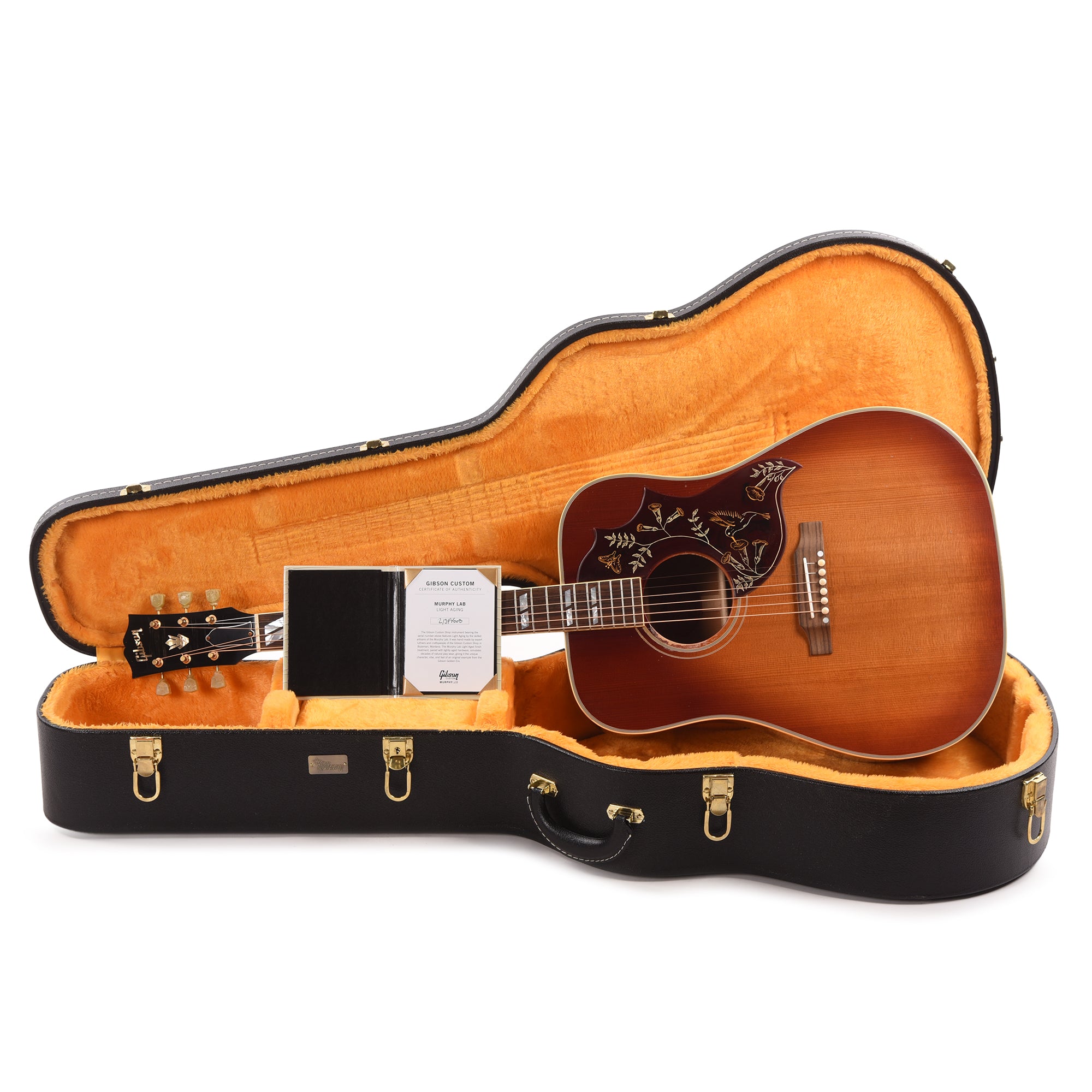 Gibson Custom Shop Historic Reissue 1960 Hummingbird Heritage Cherry Sunburst Murphy Lab Light Aged Acoustic Guitars / Dreadnought