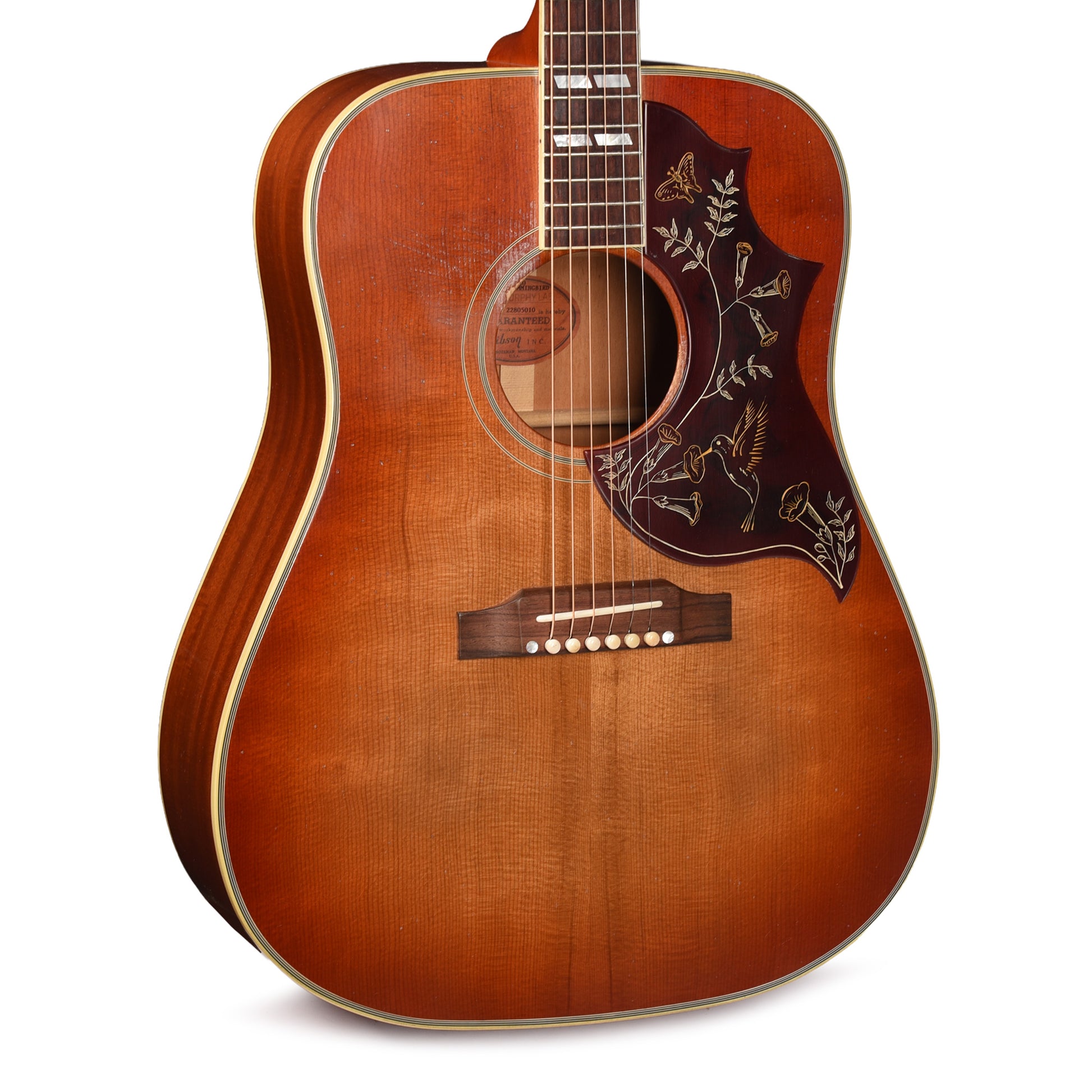 Gibson Custom Shop Historic Reissue 1960 Hummingbird Heritage Cherry Sunburst Murphy Lab Light Aged Acoustic Guitars / Dreadnought