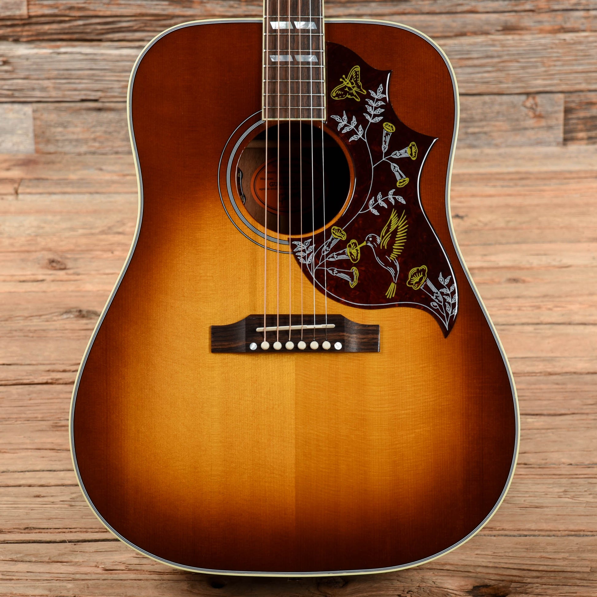 Gibson Custom Shop Hummingbird Sunburst 2023 Acoustic Guitars / Dreadnought