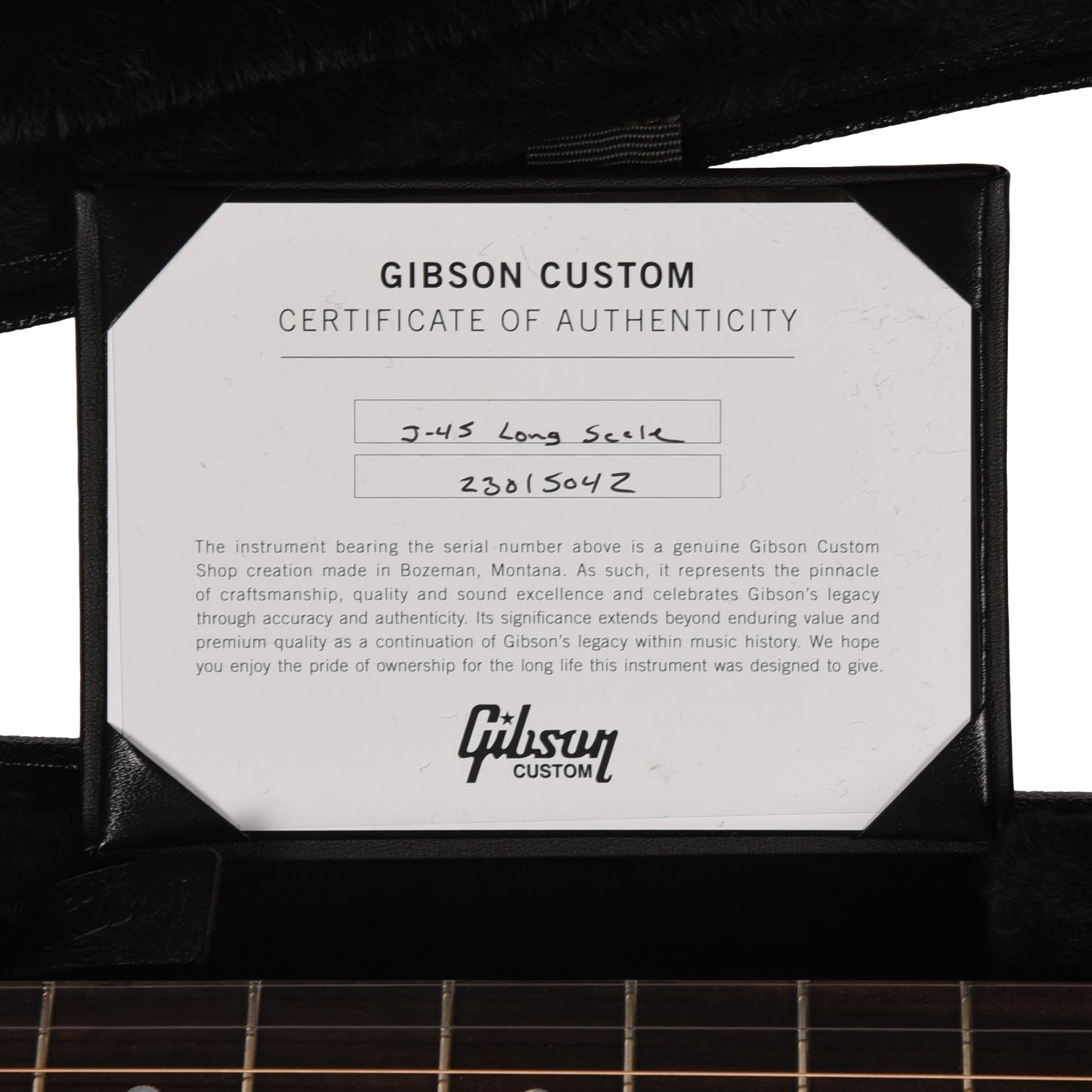 Gibson Custom Shop Limited Run J-45 Standard Long Scale Vintage Sunburst Gloss Acoustic Guitars / Dreadnought