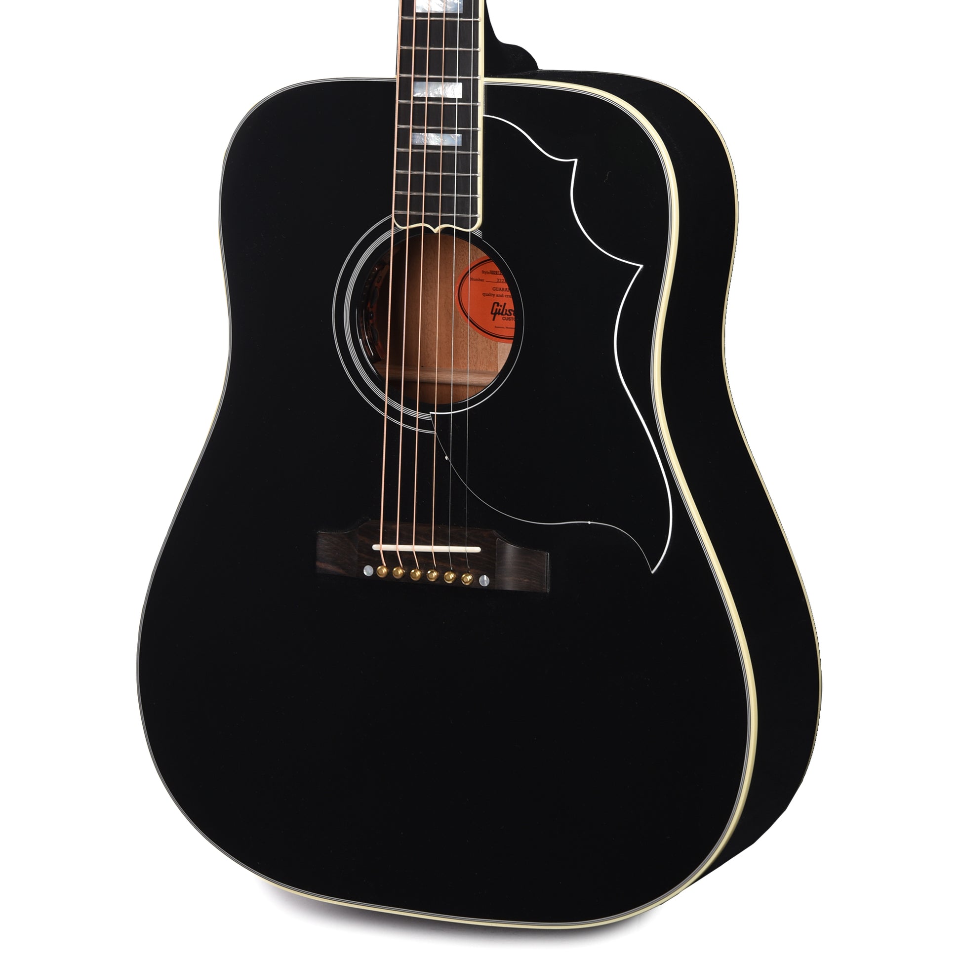 Gibson Custom Shop Modern Hummingbird Custom Ebony Acoustic Guitars / Dreadnought