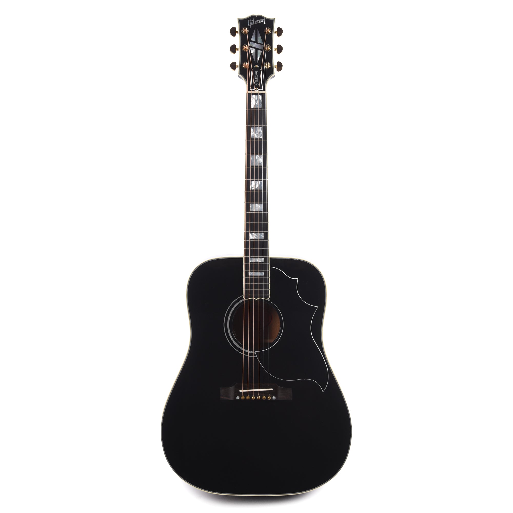 Gibson Custom Shop Modern Hummingbird Custom Ebony Acoustic Guitars / Dreadnought