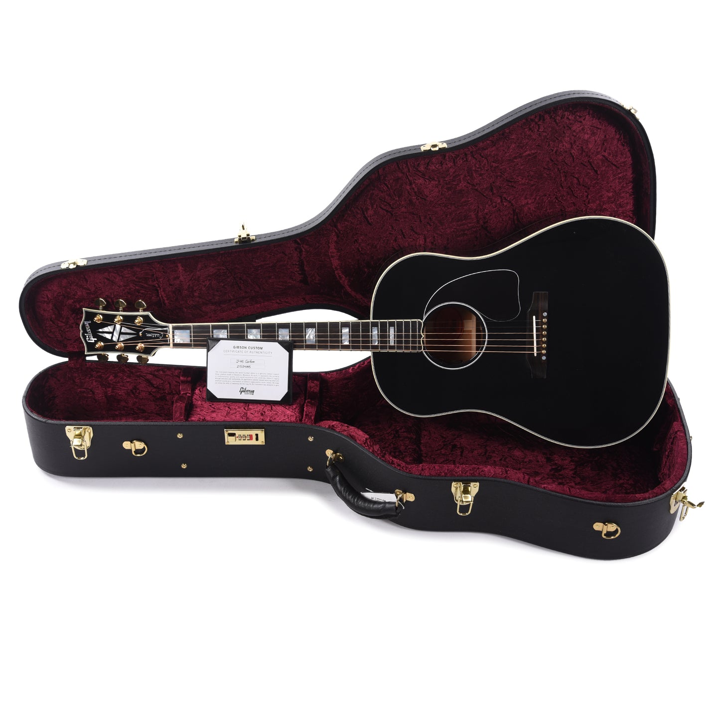 Gibson Custom Shop Modern J-45 Custom Ebony Acoustic Guitars / Dreadnought