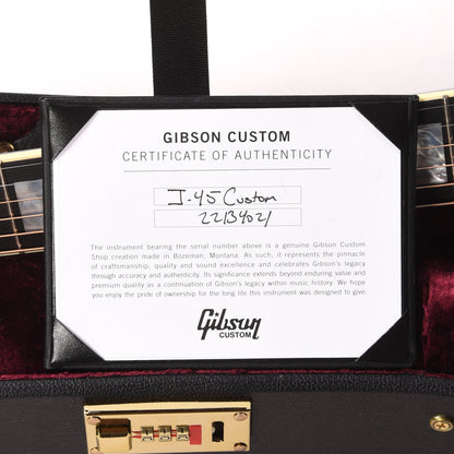 Gibson Custom Shop Modern J-45 Custom Ebony Acoustic Guitars / Dreadnought