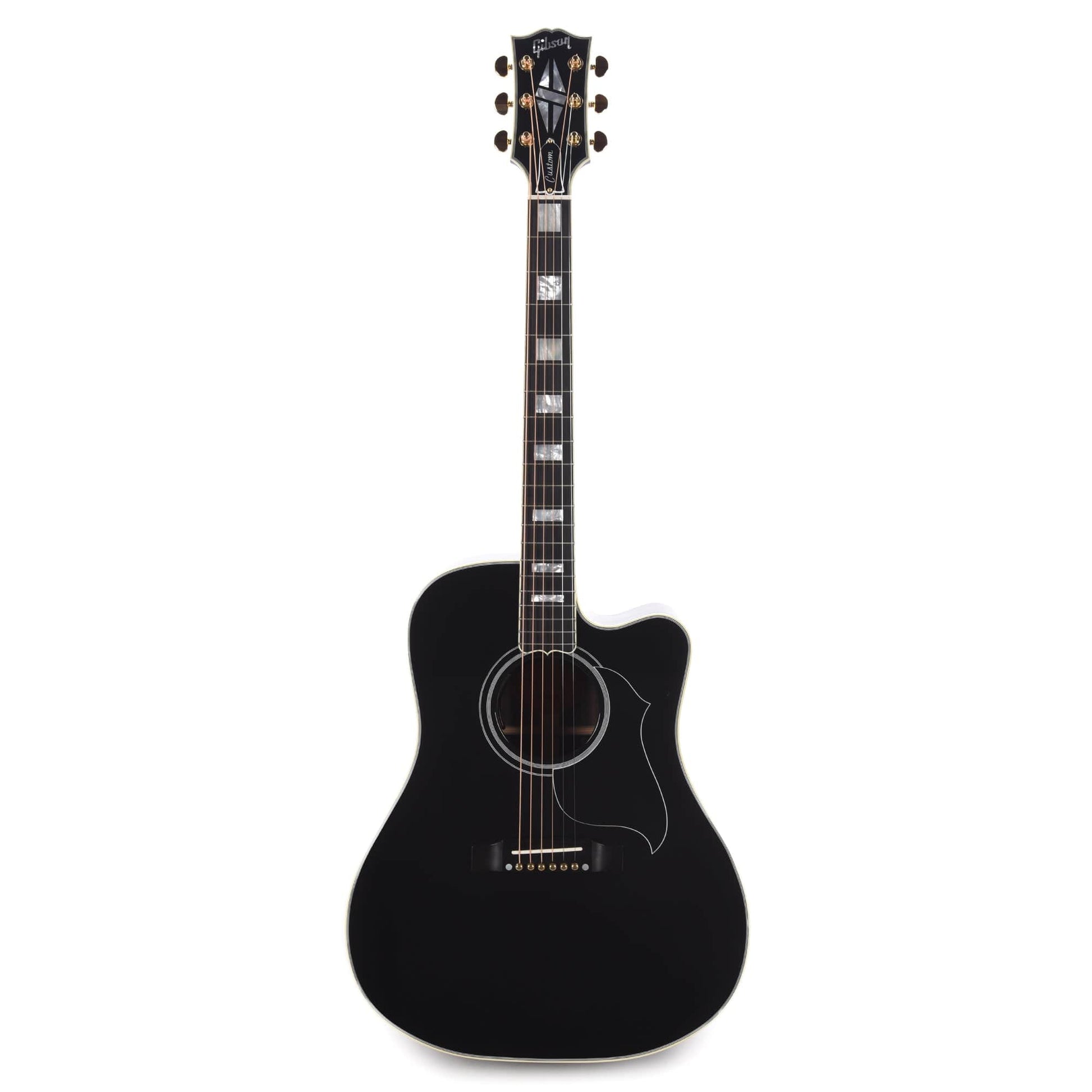 Gibson Custom Shop Modern Songwriter EC Custom Ebony Acoustic Guitars / Dreadnought