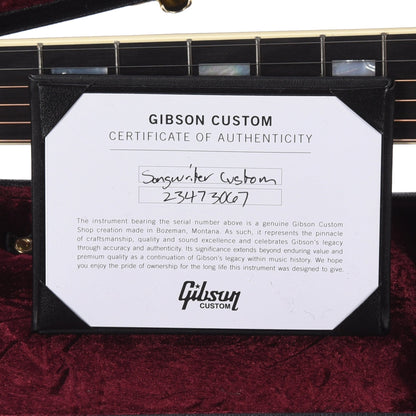 Gibson Custom Shop Modern Songwriter EC Custom Ebony Acoustic Guitars / Dreadnought
