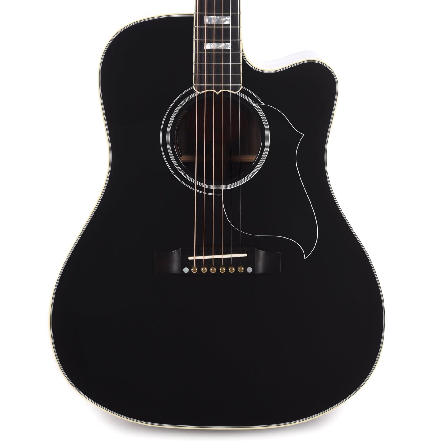 Gibson Custom Shop Modern Songwriter EC Custom Ebony Acoustic Guitars / Dreadnought