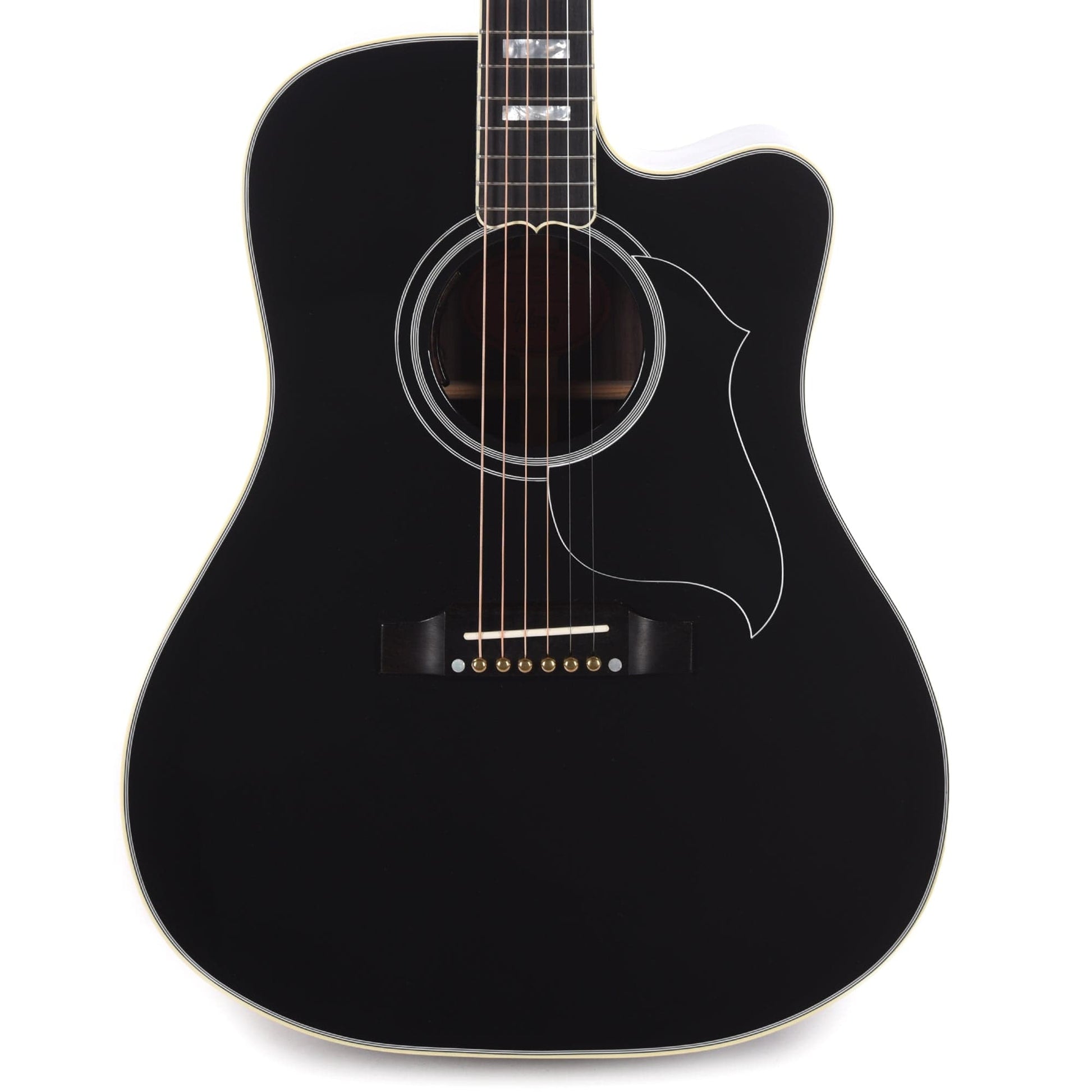 Gibson Custom Shop Modern Songwriter EC Custom Ebony Acoustic Guitars / Dreadnought