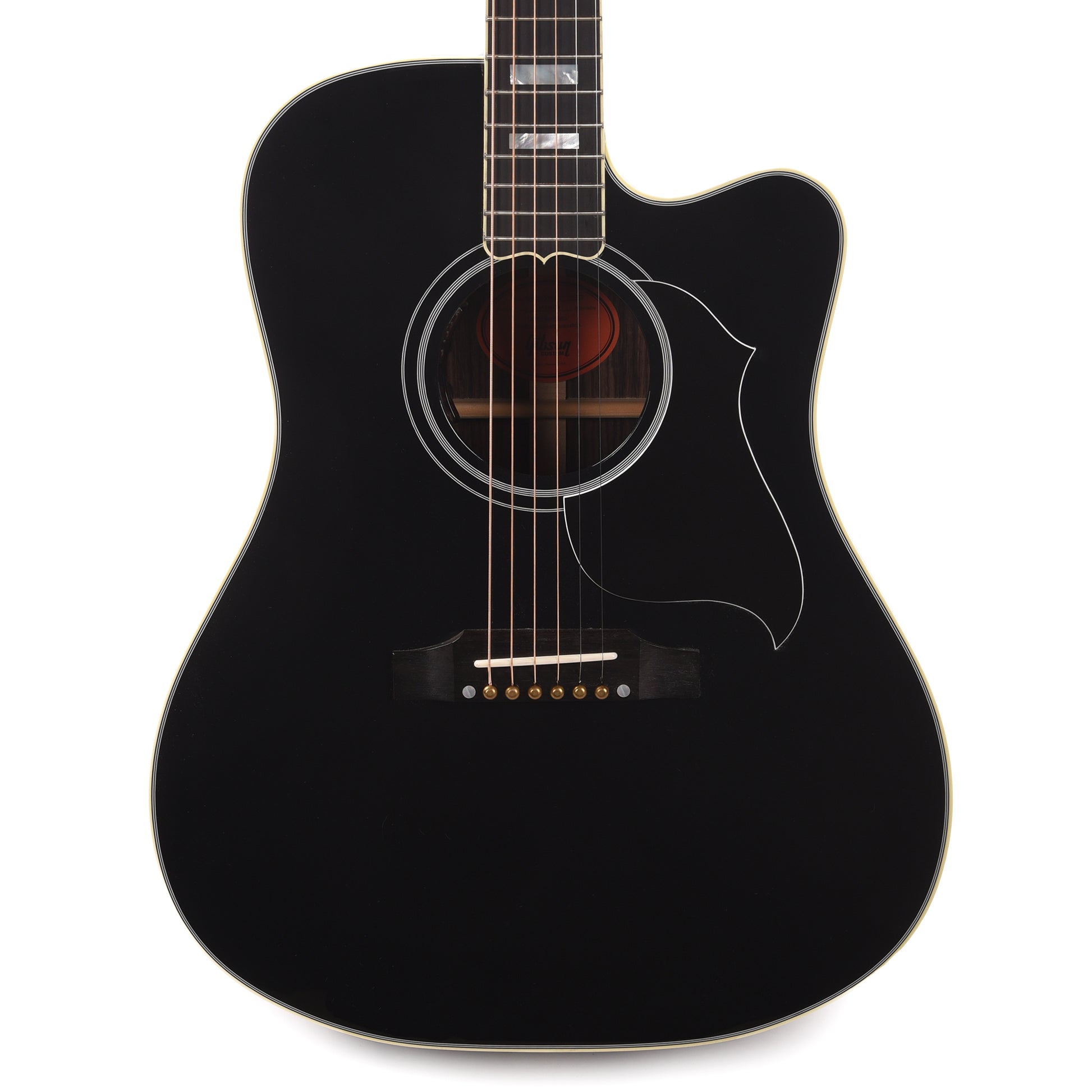 Gibson Custom Shop Modern Songwriter EC Custom Ebony Acoustic Guitars / Dreadnought