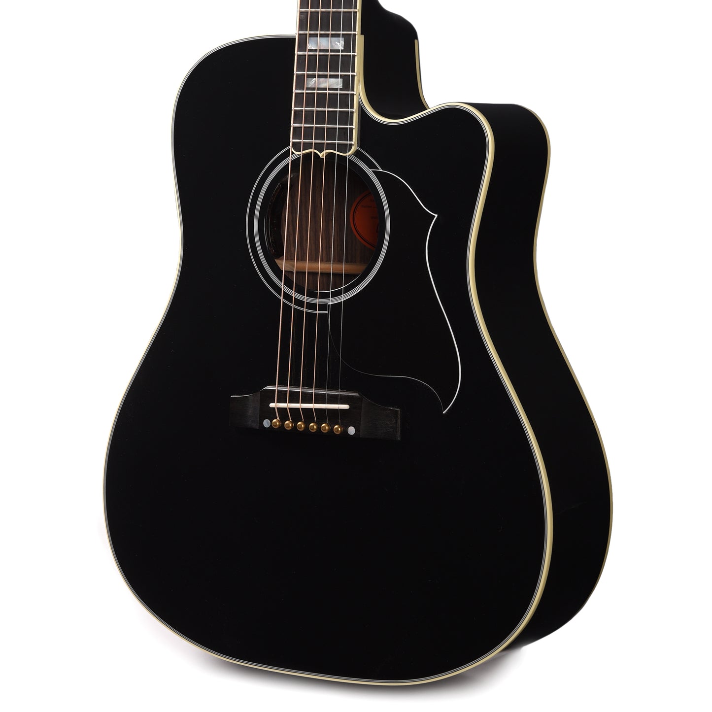 Gibson Custom Shop Modern Songwriter EC Custom Ebony Acoustic Guitars / Dreadnought